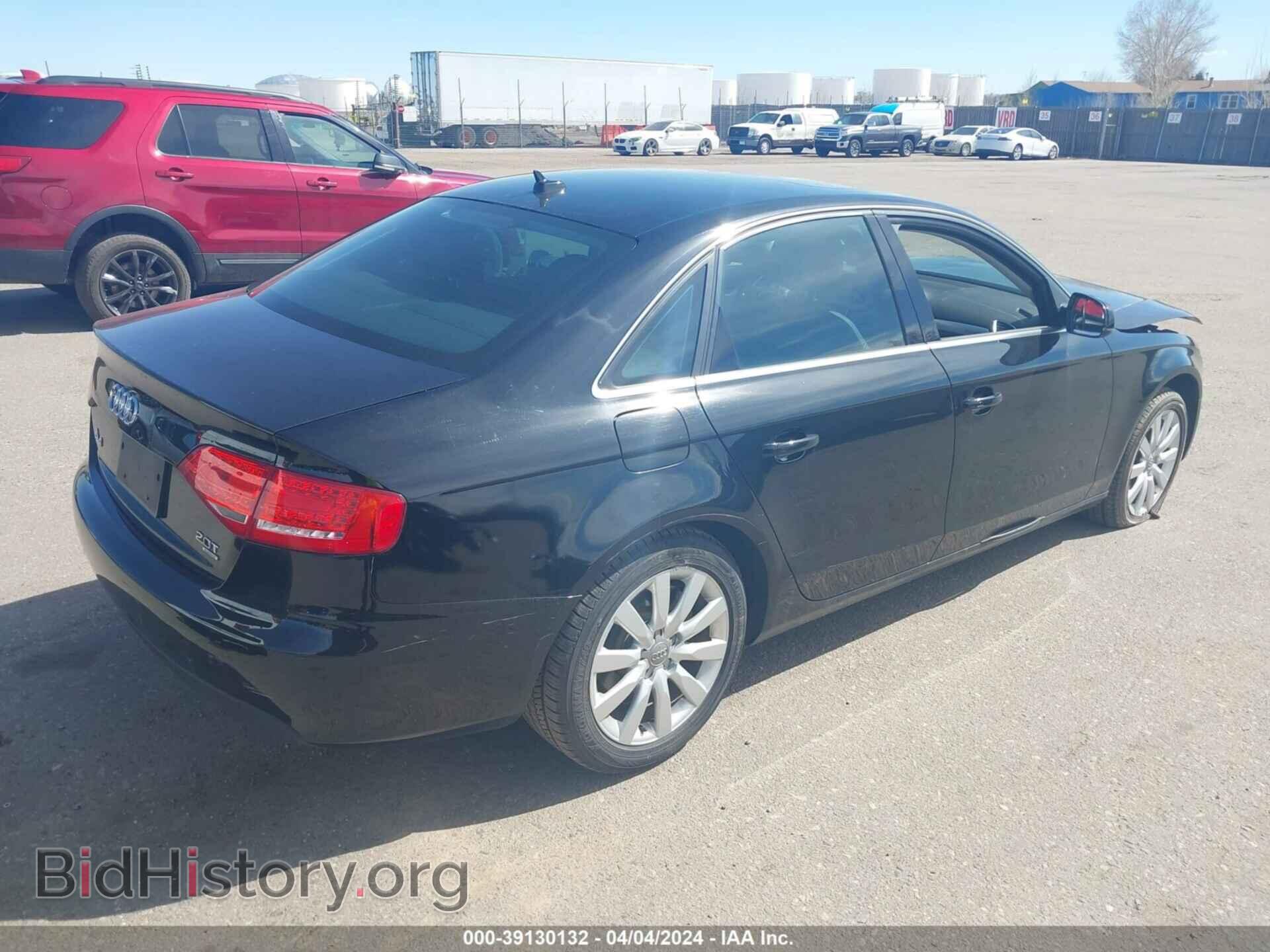 2012 AUDI A4 - VIN: WAUBFAFL6CN016318 - Фото 4