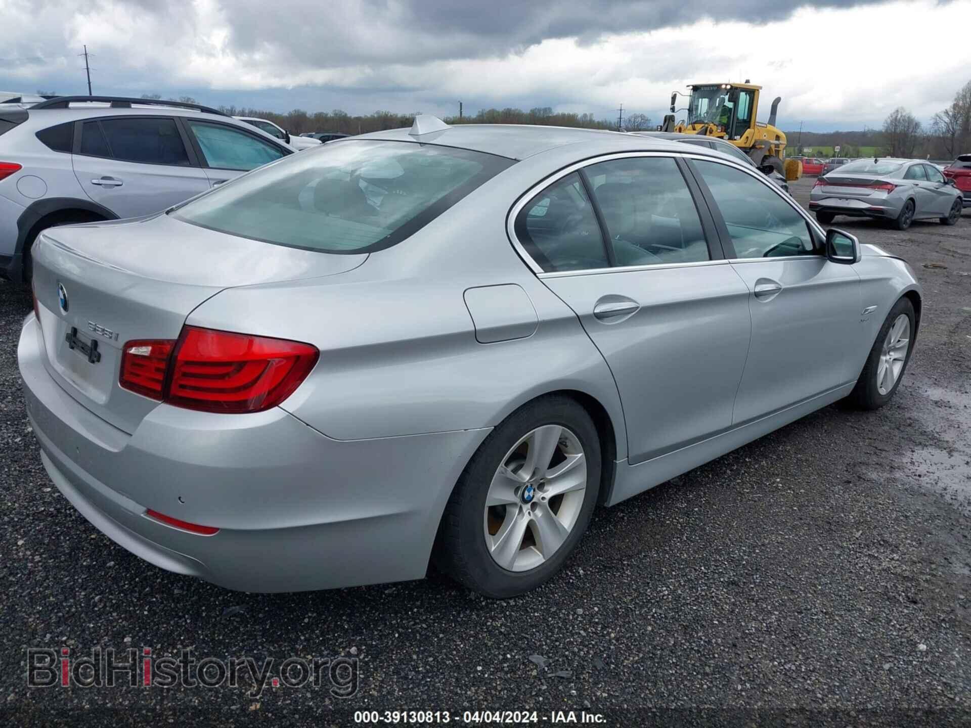 2012 BMW 528I - VIN: WBAXH5C58CDW08824 - Фото 4