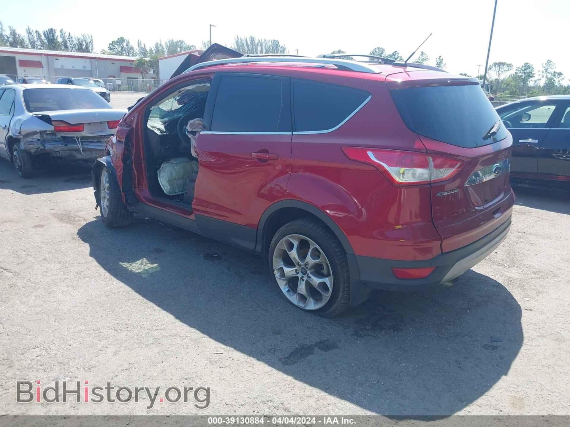2014 FORD ESCAPE - VIN: 1FMCU0J93EUC64551 - Фото 3