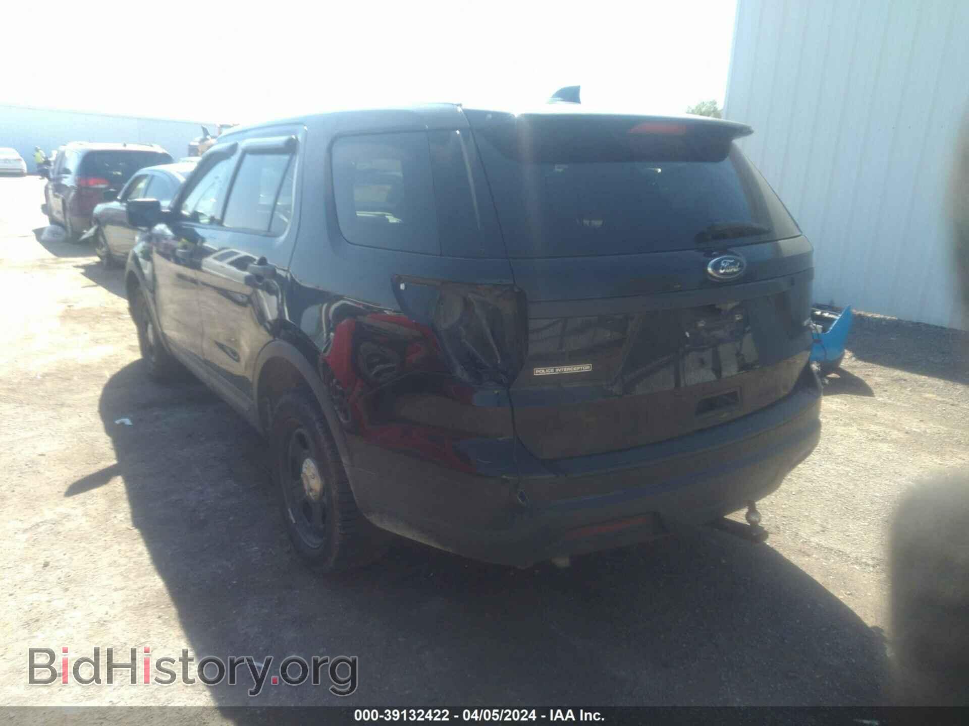 2018 FORD POLICE INTERCEPTOR UTILITY - VIN: 1FM5K8AR0JGB92620 - Фото 3