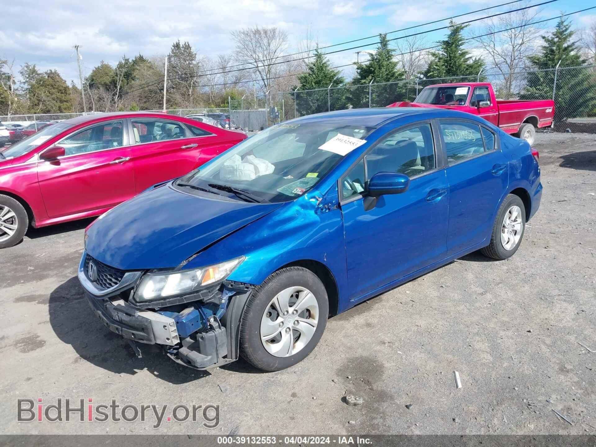 2015 HONDA CIVIC - VIN: 19XFB2F59FE237251 - Фото 2