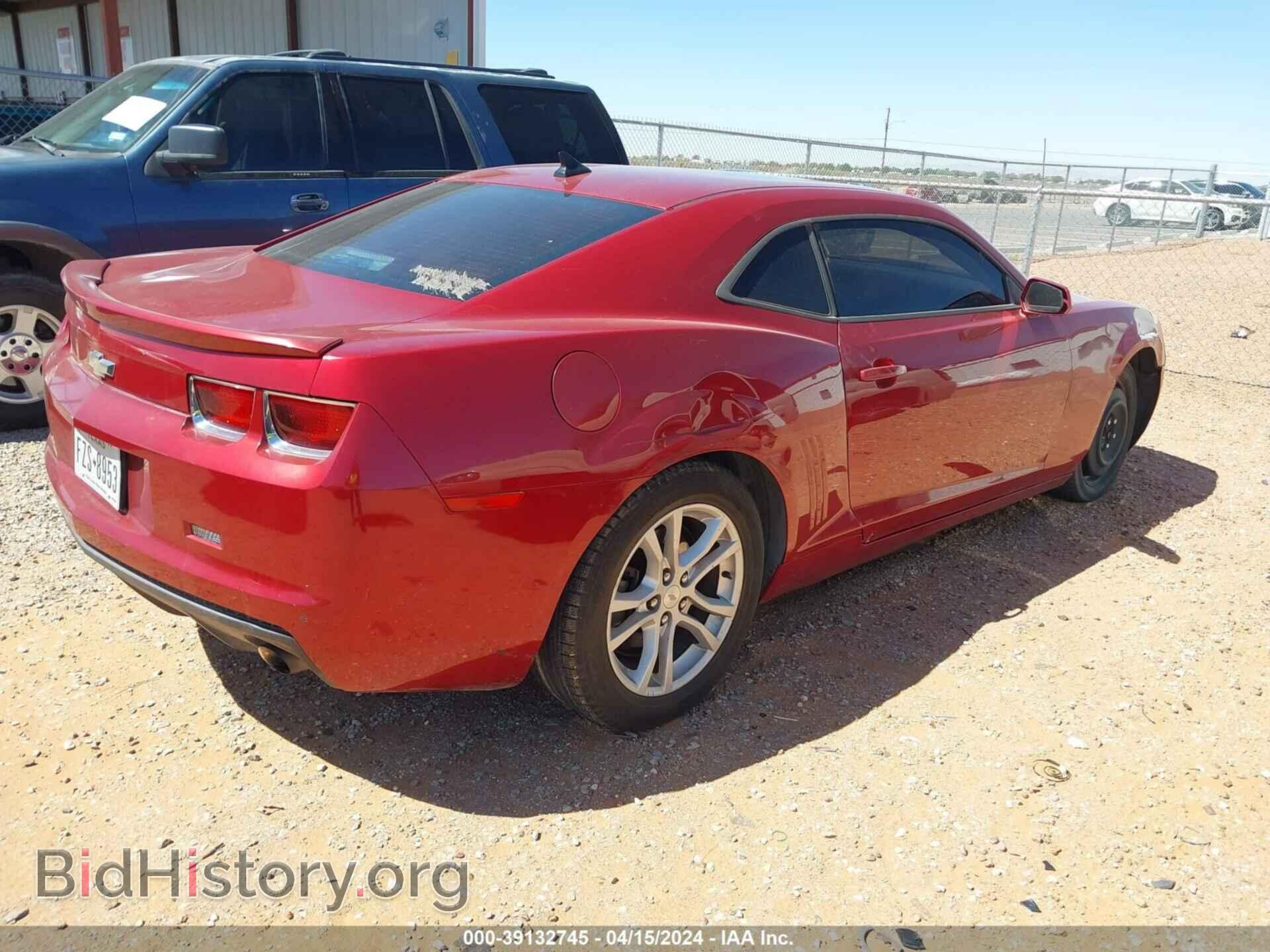 2013 CHEVROLET CAMARO - VIN: 2G1FB1E30D9190075 - Фото 4
