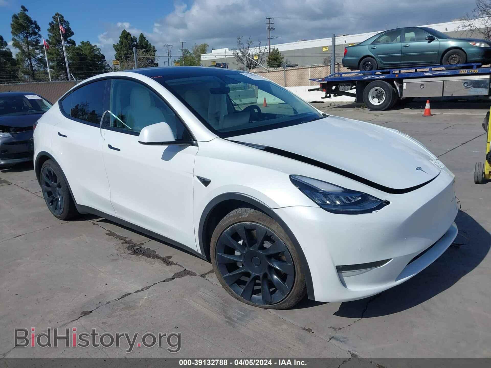 Photo 5YJYGDEE1MF095766 - TESLA MODEL Y 2021