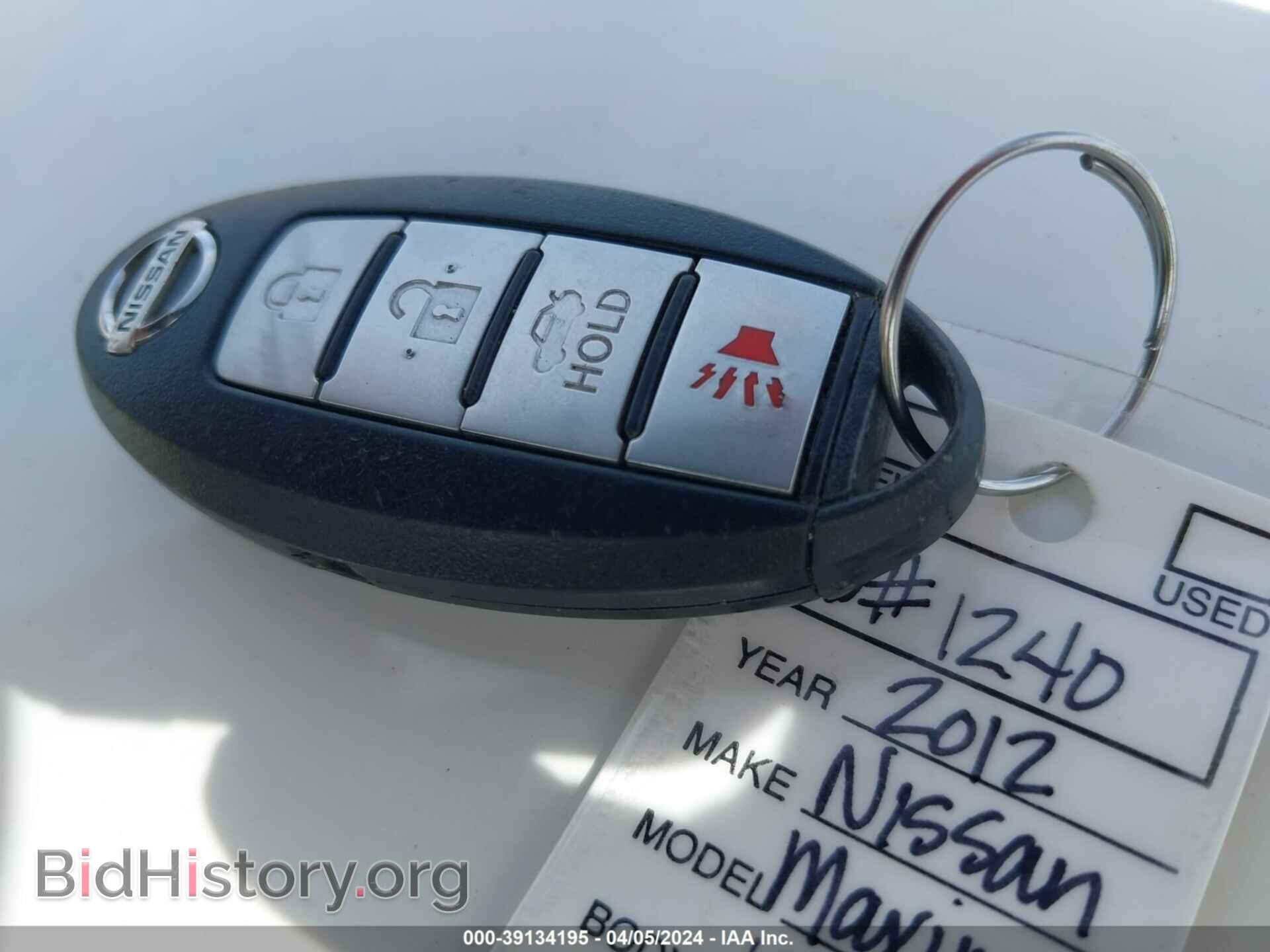 2012 NISSAN MAXIMA - VIN: 1N4AA5AP1CC808747 - Photo 11