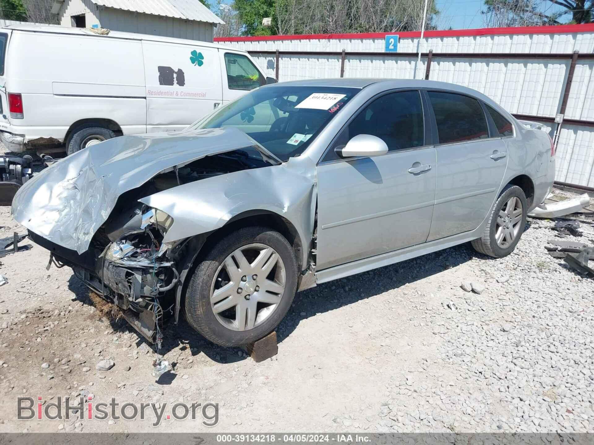 2012 CHEVROLET IMPALA - VIN: 2G1WB5E37C1285754 - Photo 2