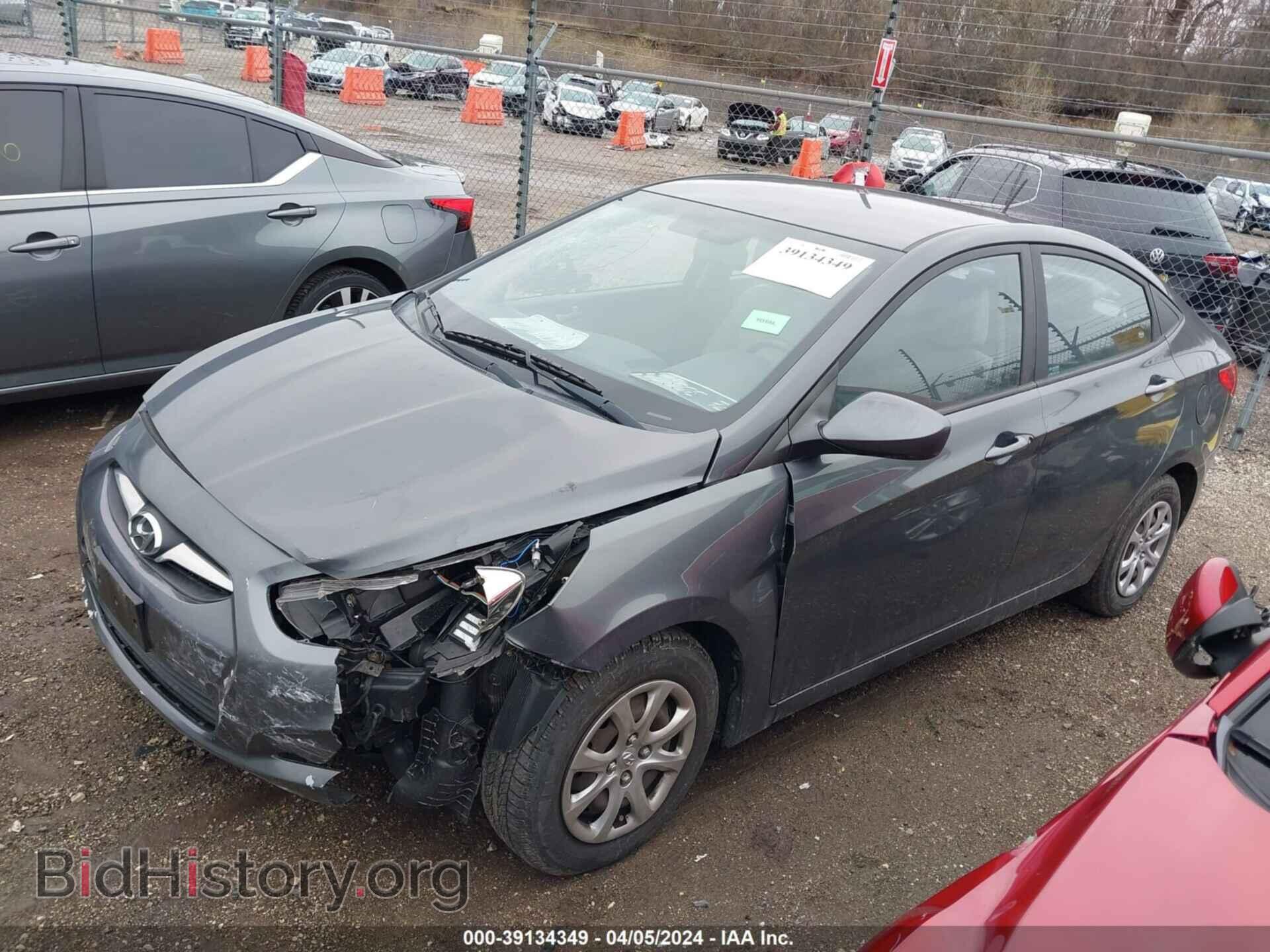 2013 HYUNDAI ACCENT - VIN: KMHCT4AE2DU334126 - Фото 2