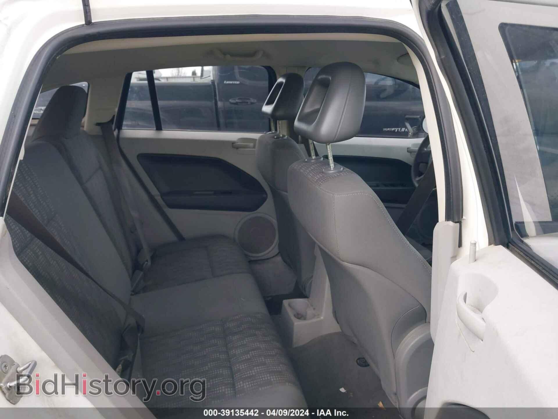2007 DODGE CALIBER - VIN: 1B3HB48B77D314307 - Фото 8