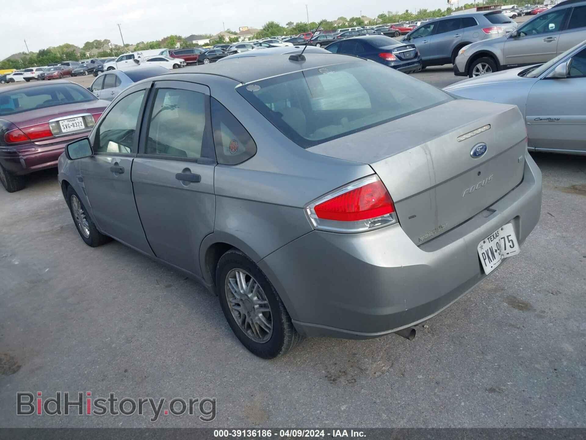 2008 FORD FOCUS - VIN: 1FAHP35N68W129329 - Фото 3
