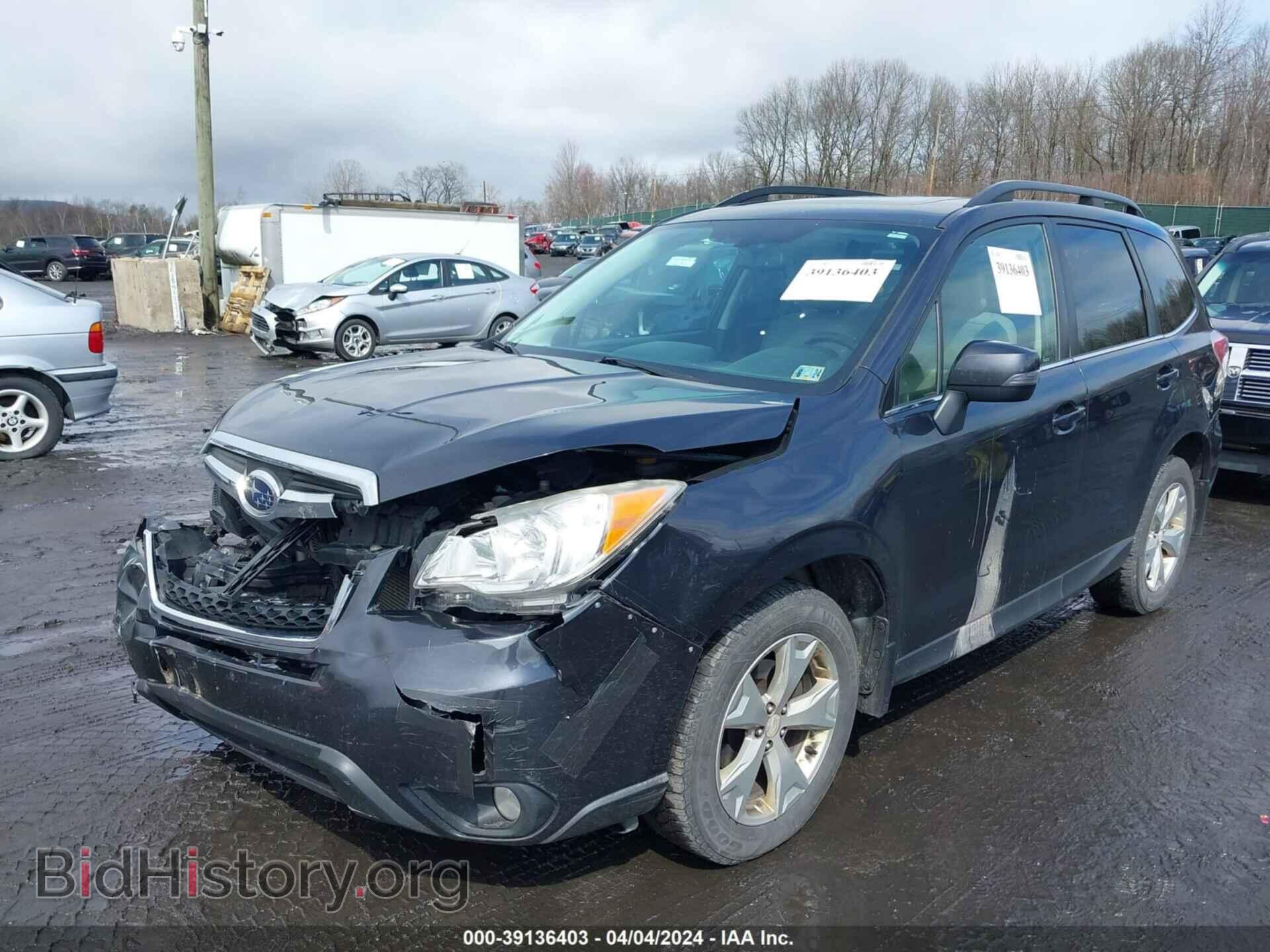 2014 SUBARU FORESTER - VIN: JF2SJAMC8EH535832 - Фото 2
