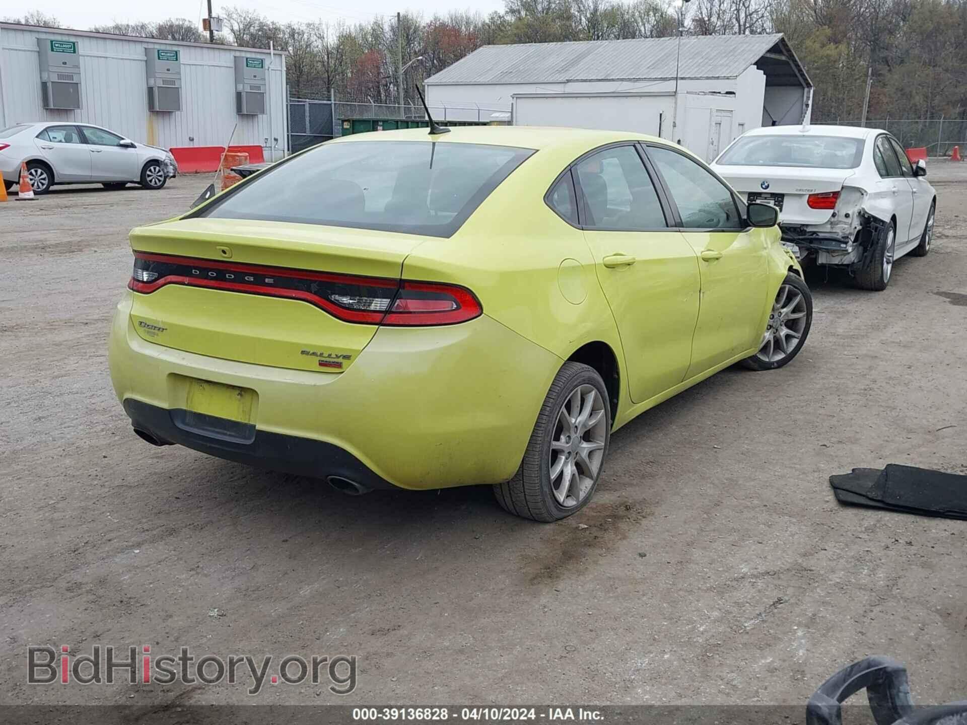 2013 DODGE DART - VIN: 1C3CDFBH2DD155238 - Photo 4