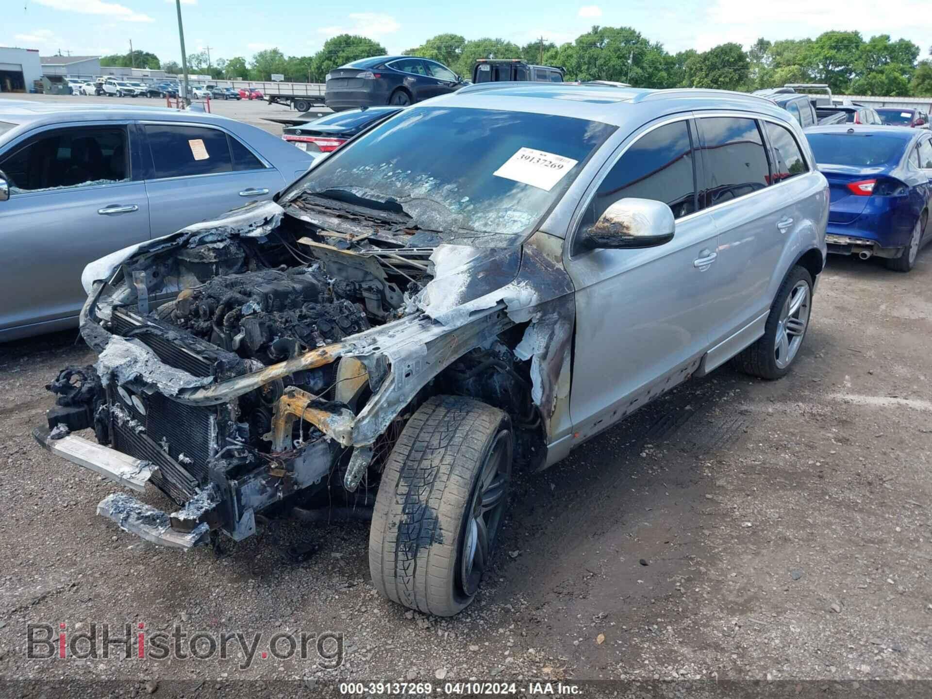 2012 AUDI Q7 - VIN: WA1DGAFE6CD001764 - Фото 2