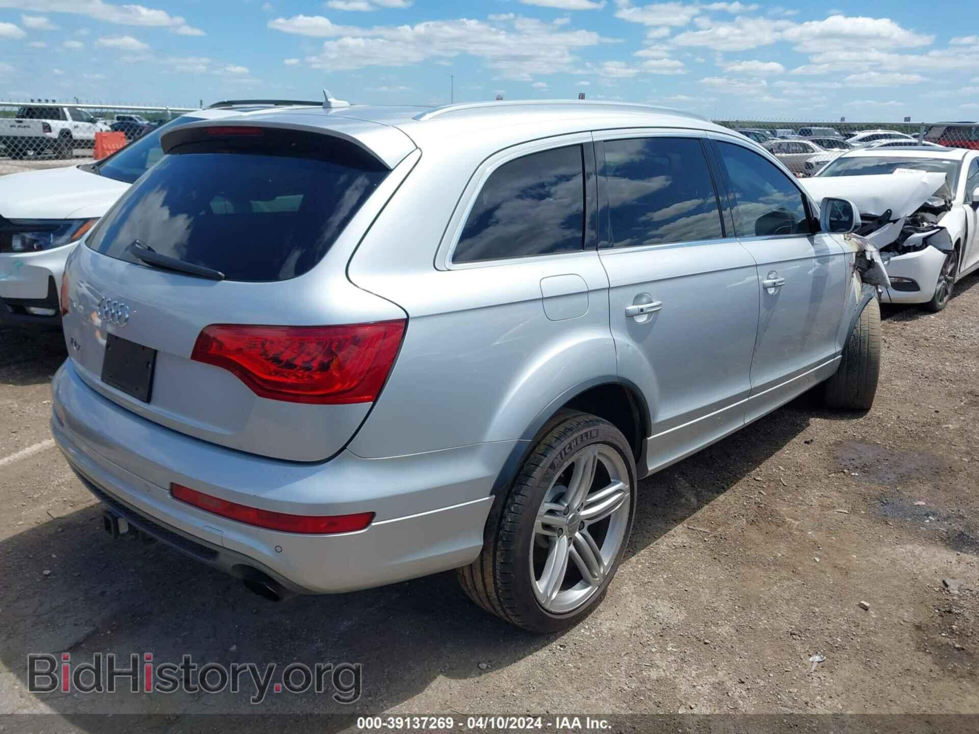 2012 AUDI Q7 - VIN: WA1DGAFE6CD001764 - Фото 4