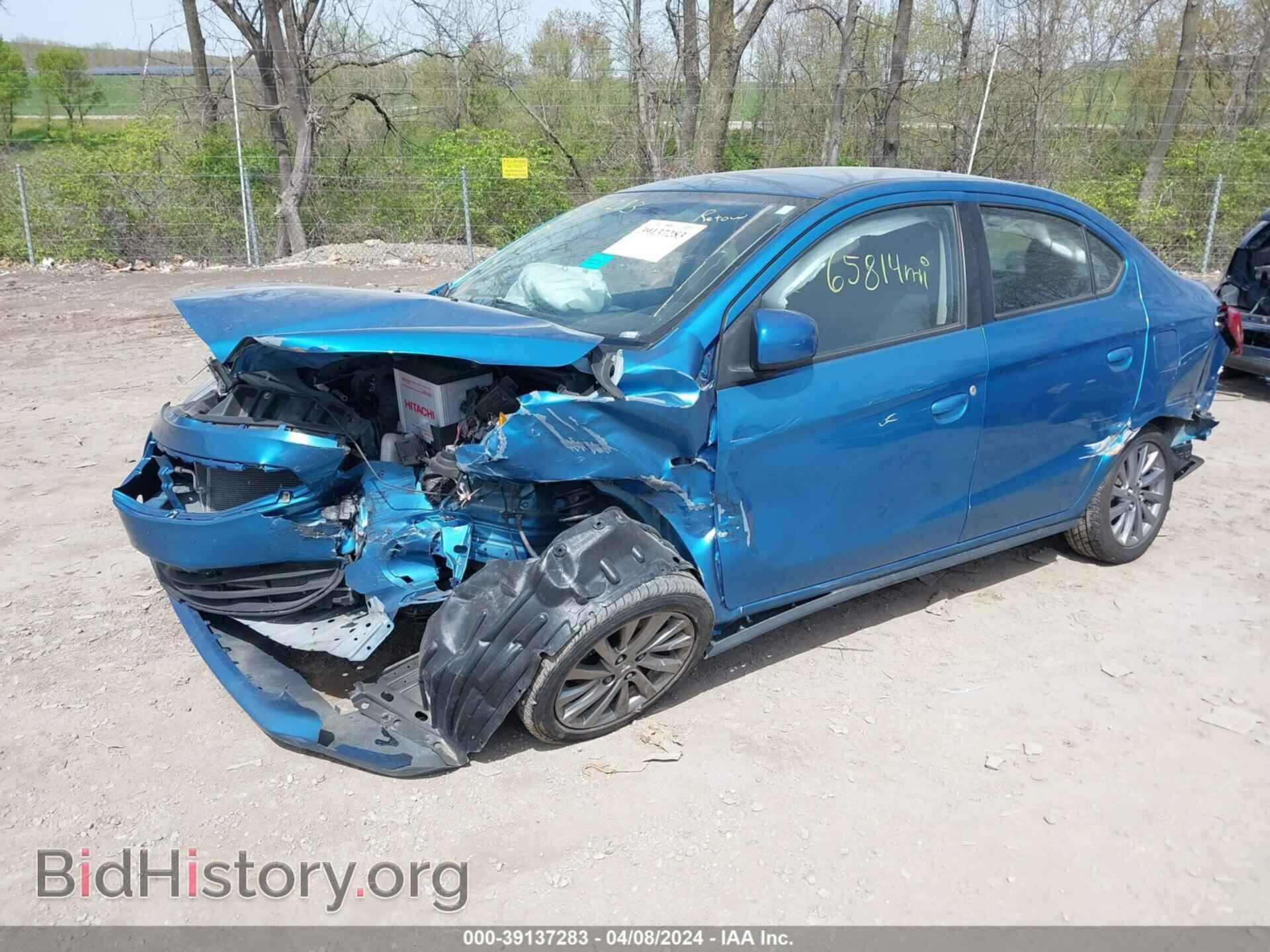 2019 MITSUBISHI MIRAGE G4 - VIN: ML32F3FJ2KHF14922 - Фото 2