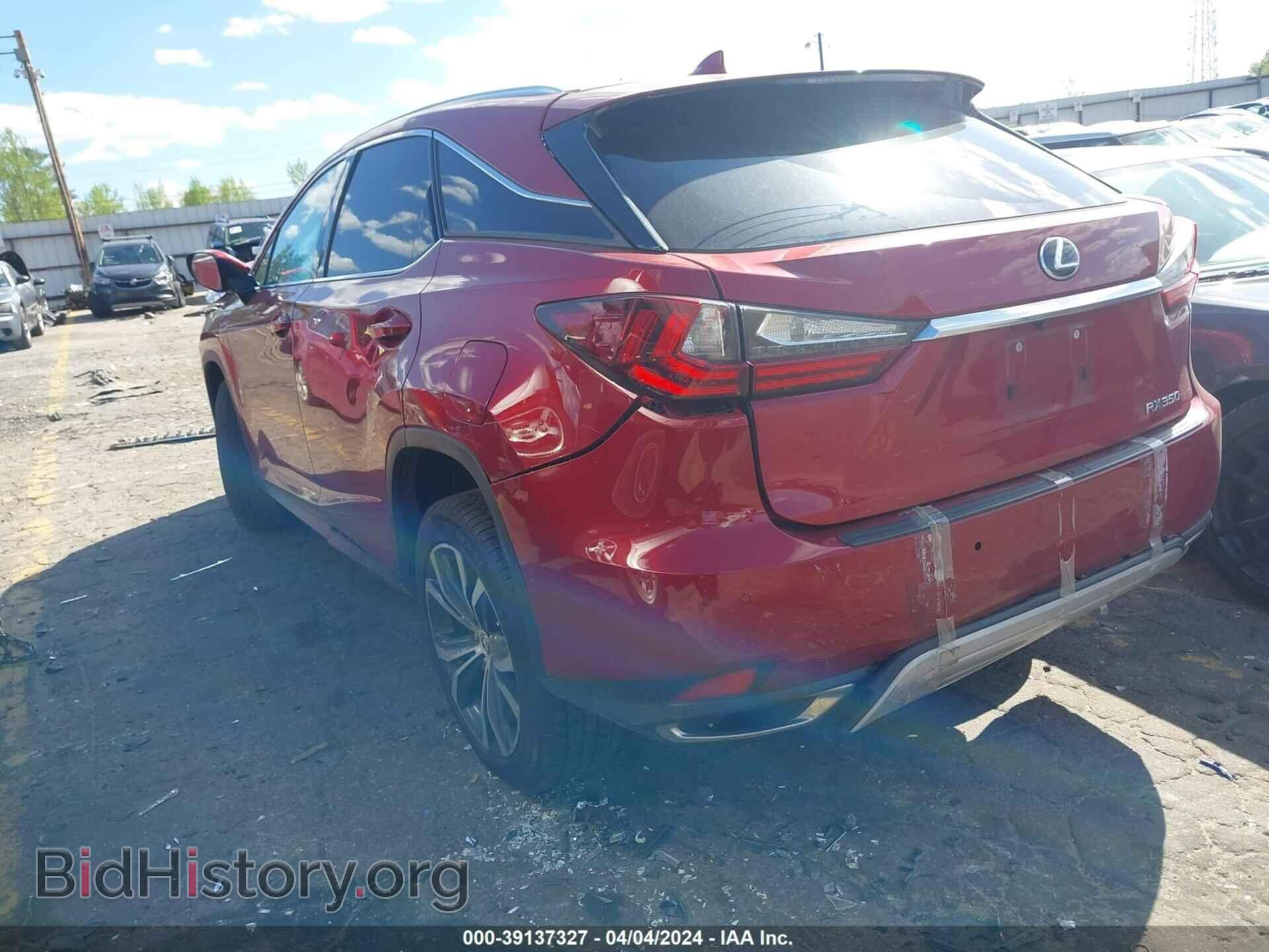 2022 LEXUS RX 350 - VIN: 2T2HZMAA1NC236687 - Фото 3