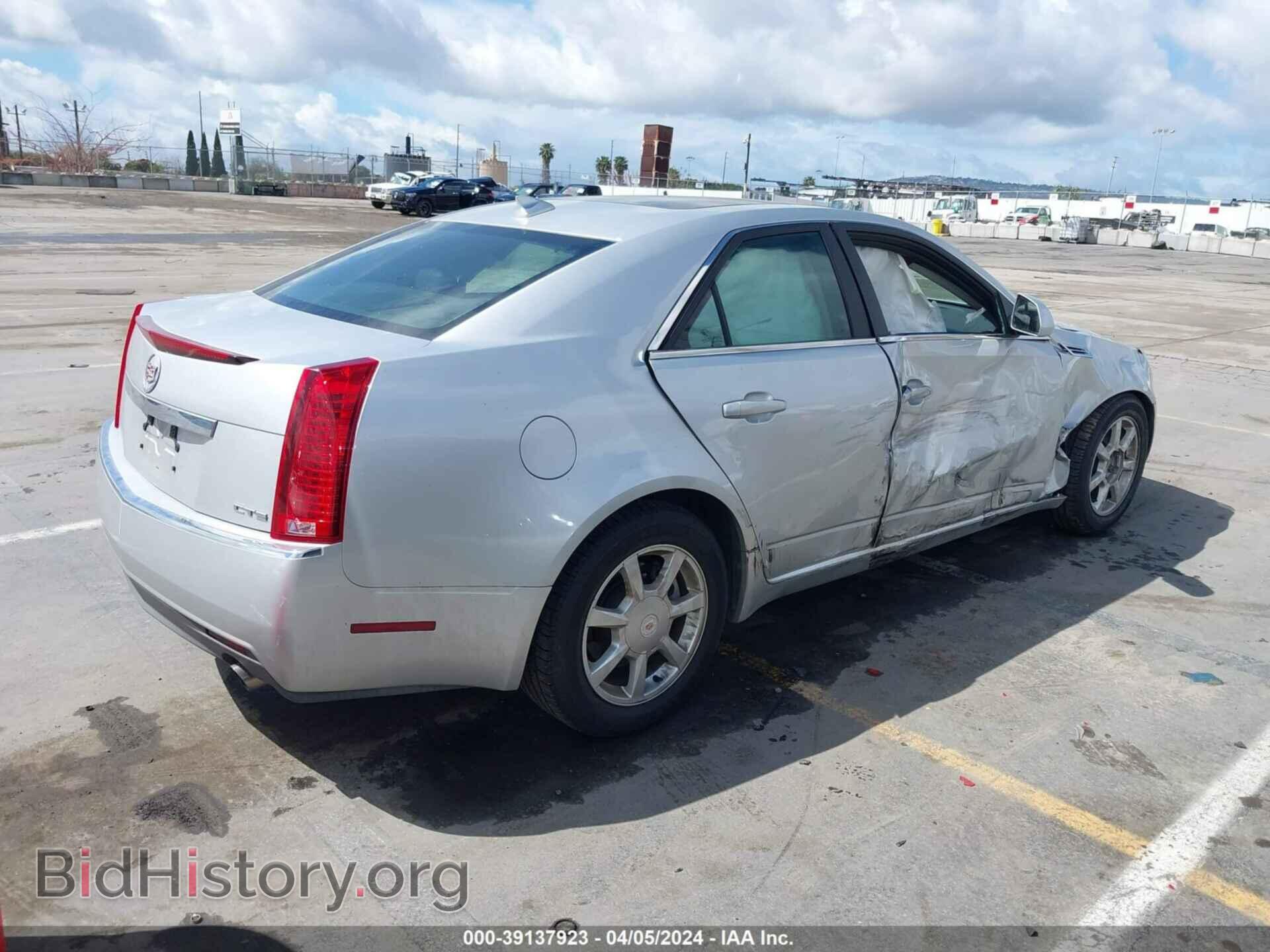 2009 CADILLAC CTS - VIN: 1G6DF577190148383 - Фото 4