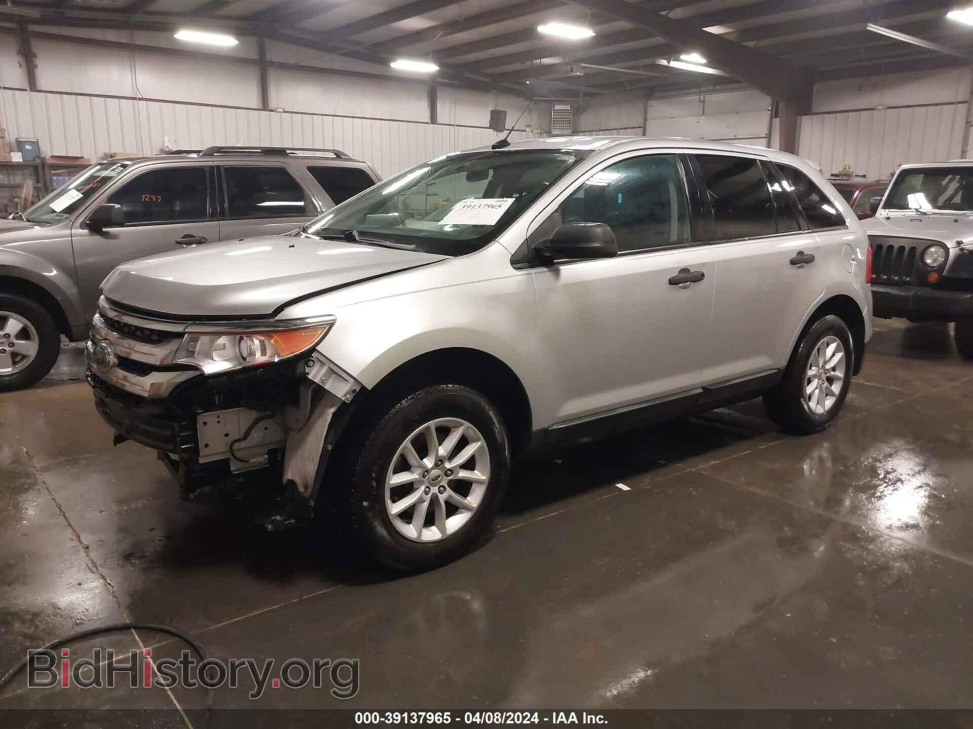 2013 FORD EDGE - VIN: 2FMDK3GC6DBB21595 - Фото 2