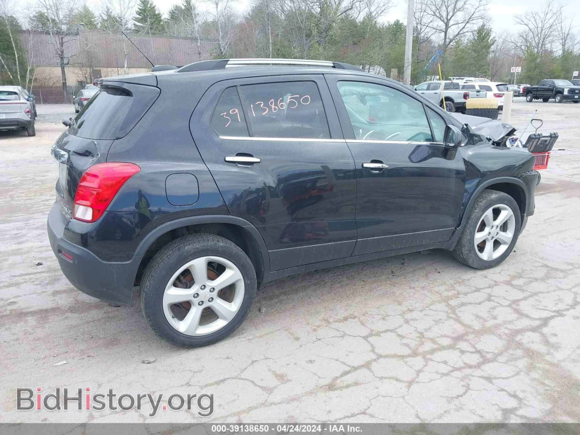 2015 CHEVROLET TRAX - VIN: KL7CJTSB1FB246124 - Фото 4