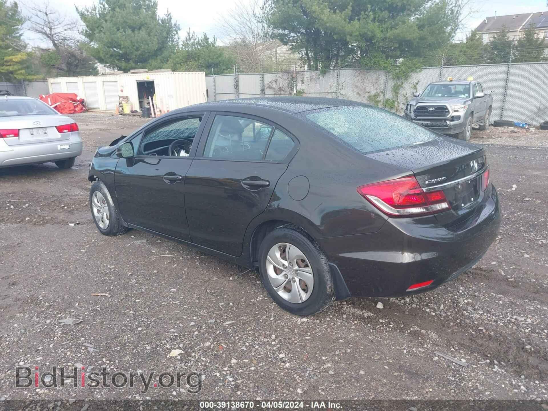 2013 HONDA CIVIC - VIN: 19XFB2F53DE205733 - Фото 3