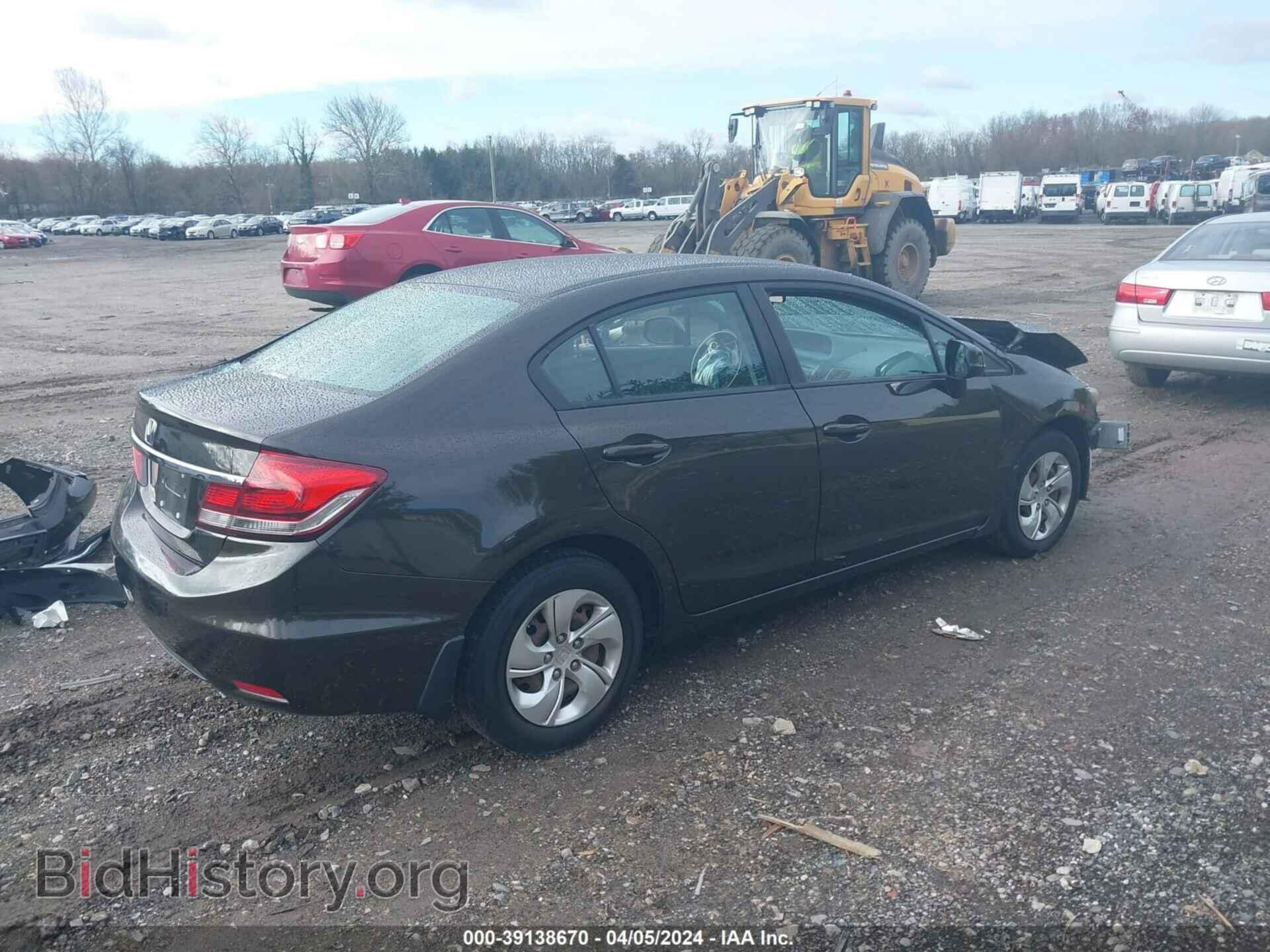 2013 HONDA CIVIC - VIN: 19XFB2F53DE205733 - Фото 4