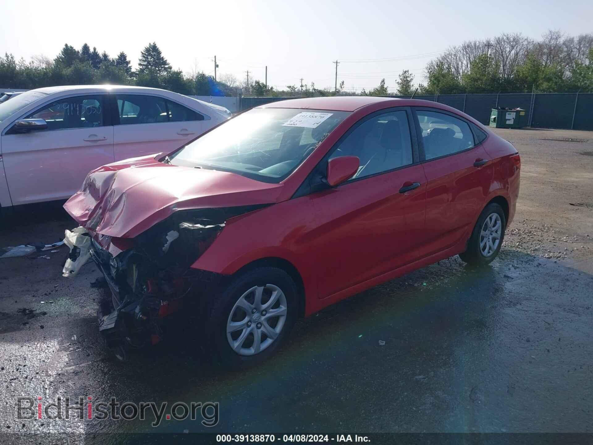 2012 HYUNDAI ACCENT - VIN: KMHCT4AE0CU075005 - Фото 2