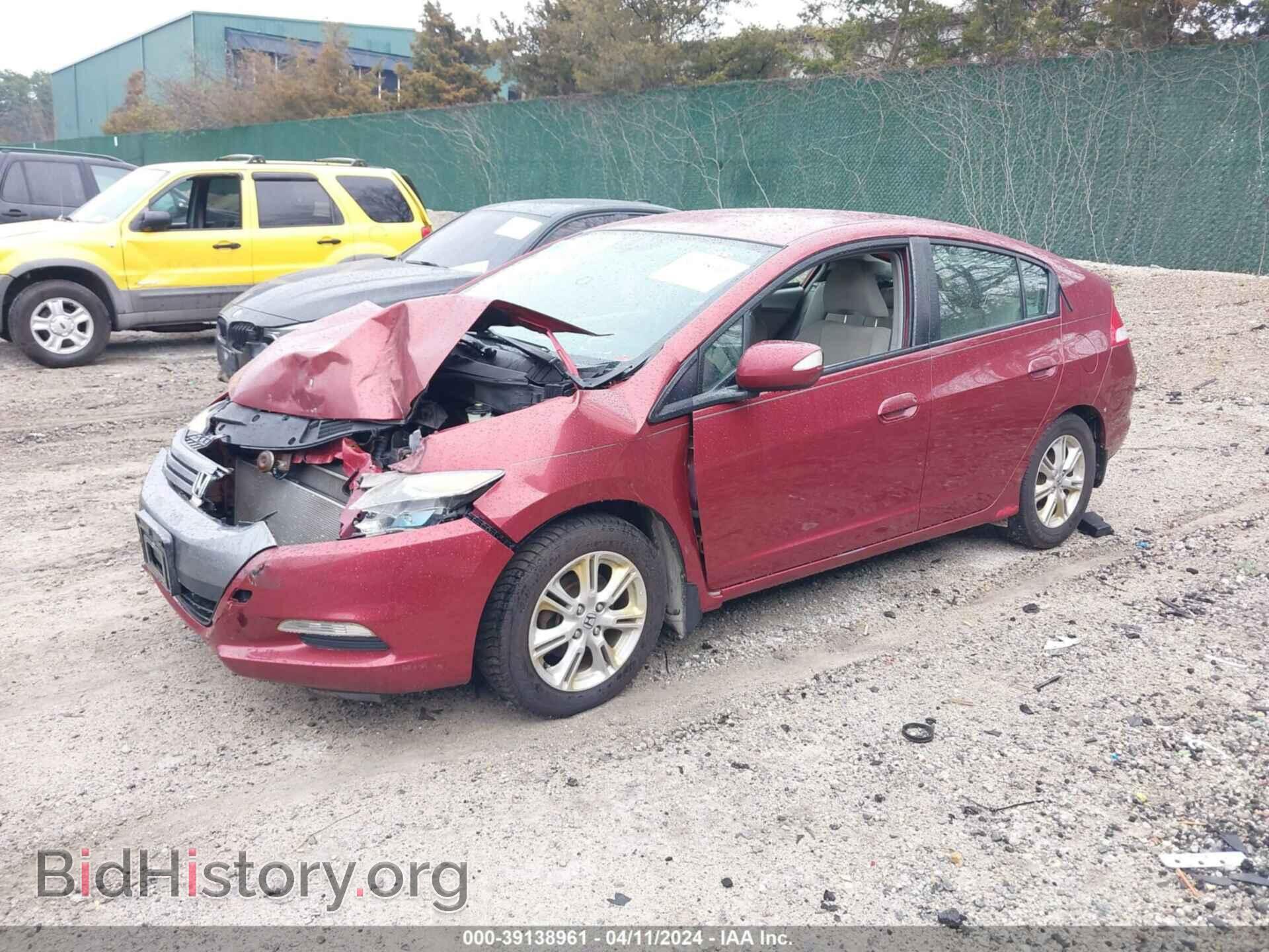 2010 HONDA INSIGHT - VIN: JHMZE2H78AS021110 - Фото 2