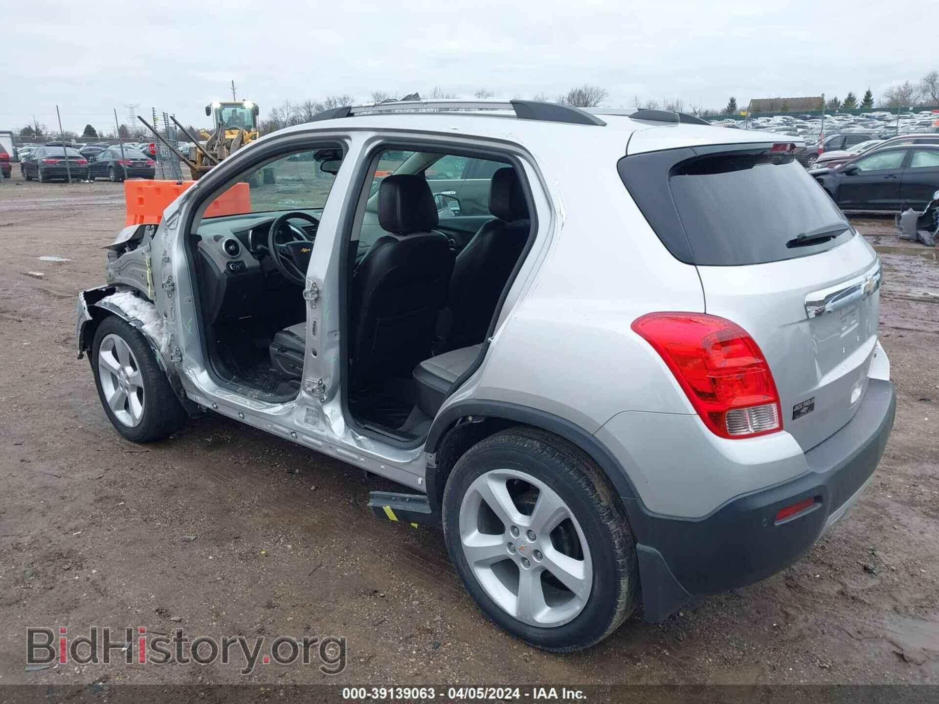 2016 CHEVROLET TRAX - VIN: KL7CJMSB6GB562528 - Фото 3