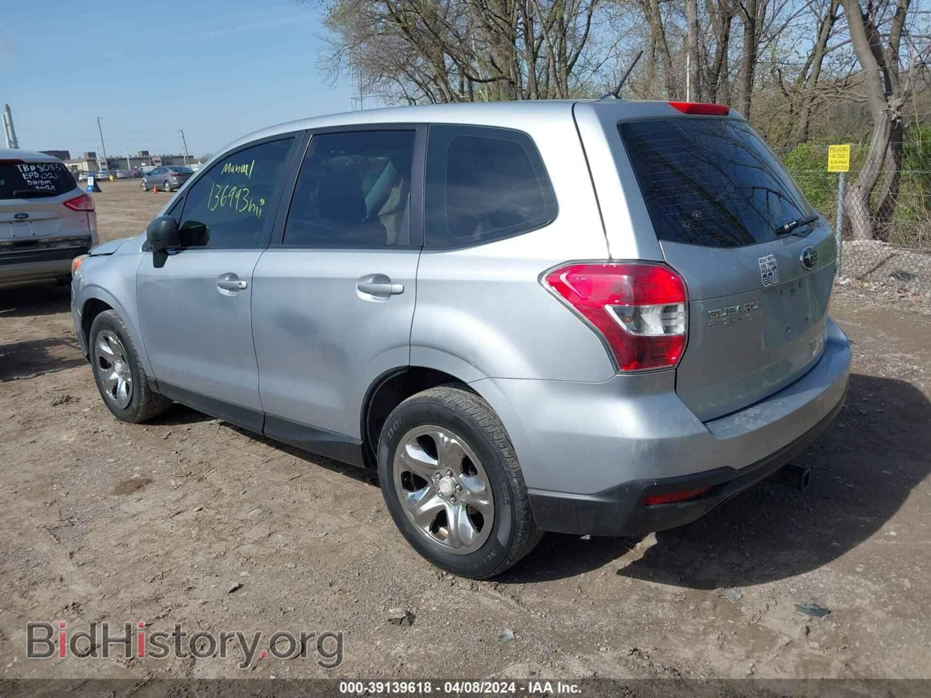 2014 SUBARU FORESTER - VIN: JF2SJAAC8EG457367 - Фото 3