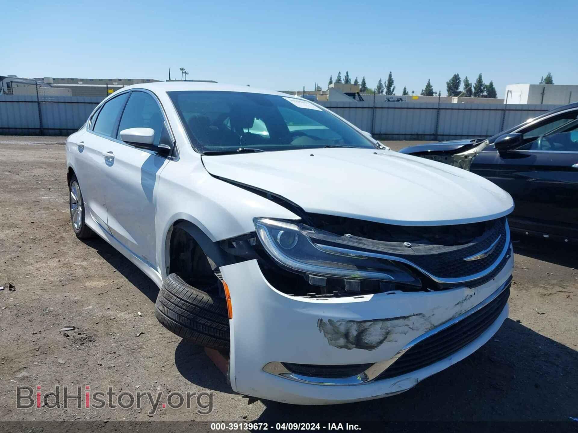 Фотография 1C3CCCAB0GN106598 - CHRYSLER 200 2016