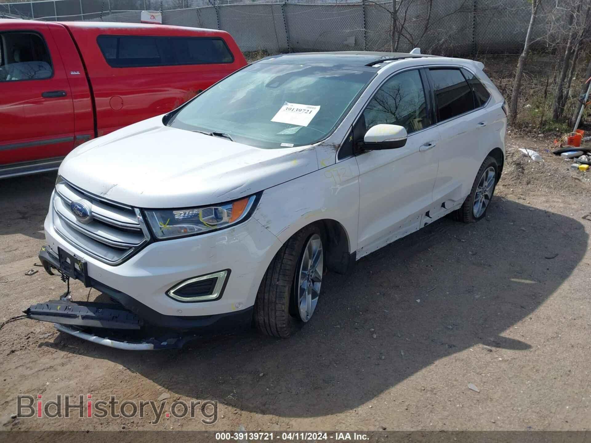 2015 FORD EDGE - VIN: 2FMPK4K91FBB95380 - Photo 2