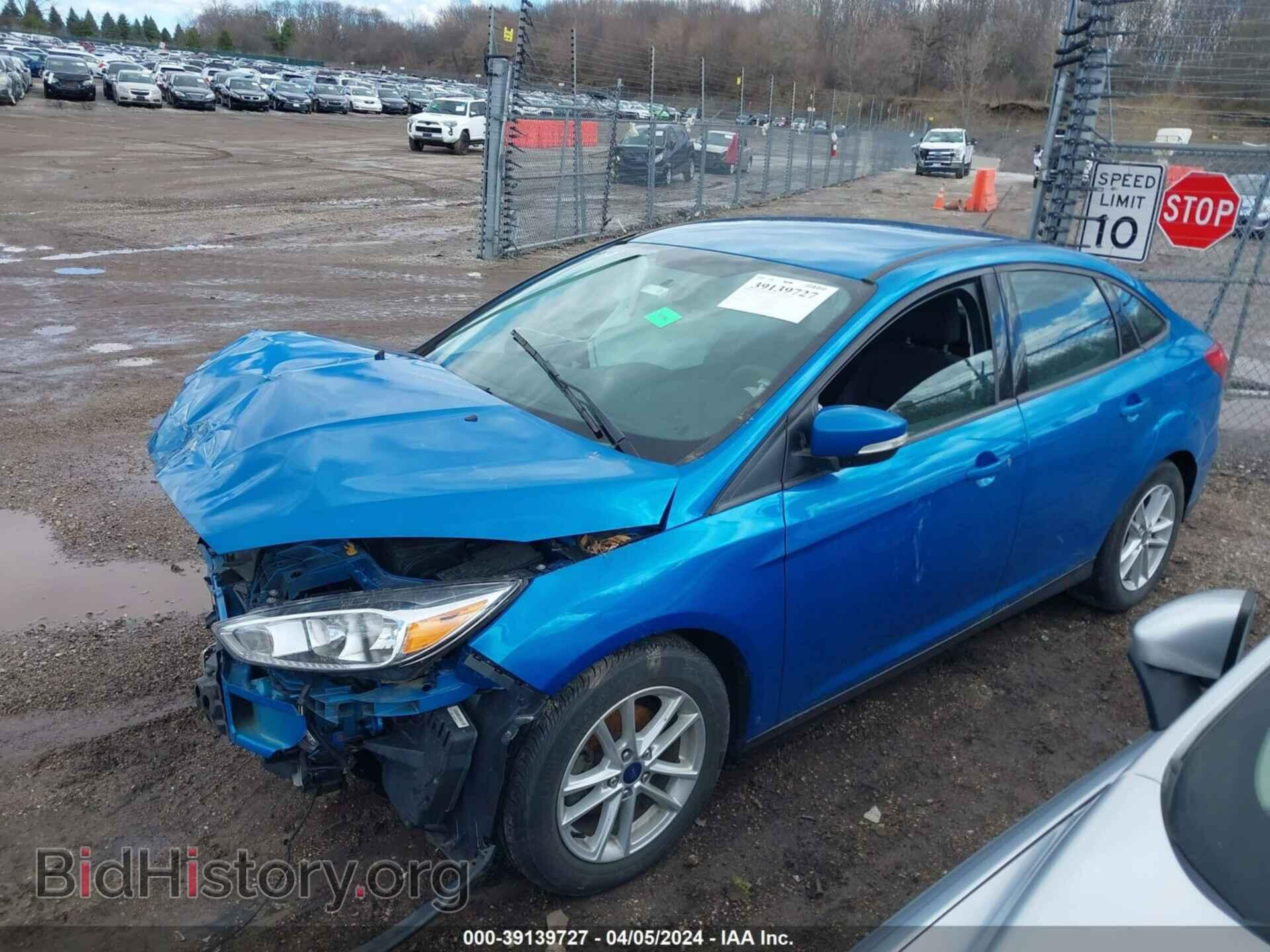 2015 FORD FOCUS - VIN: 1FADP3F21FL366697 - Фото 2
