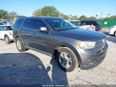 2012 Dodge DURANGO SXT, gray — VIN 1C4RDHAG3CC151763, IAAI