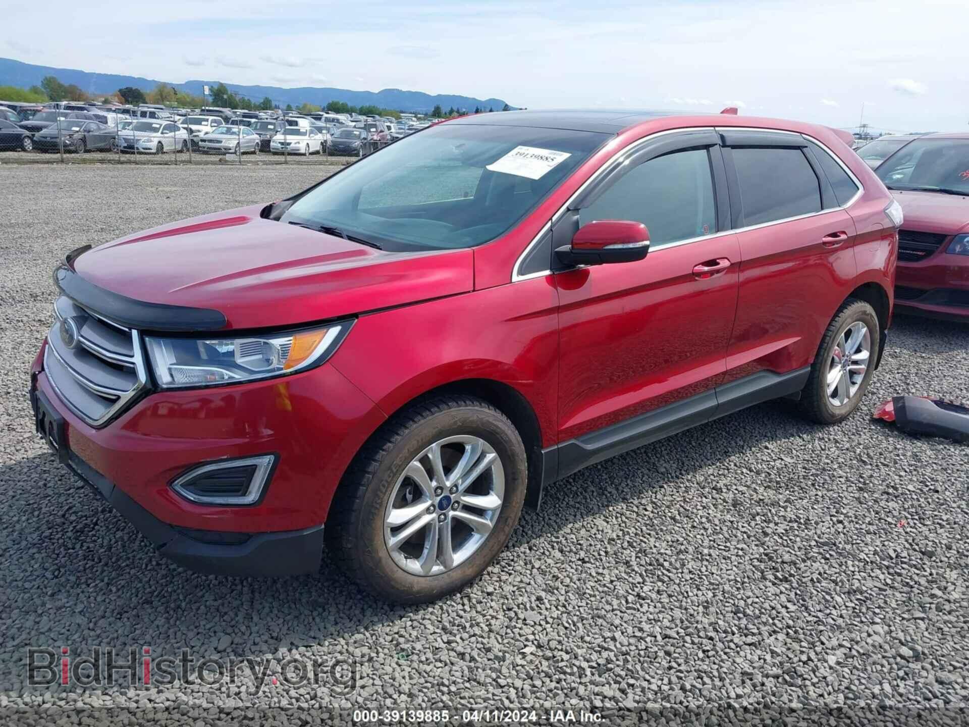 2016 FORD EDGE - VIN: 2FMPK4J90GBB45458 - Фото 2