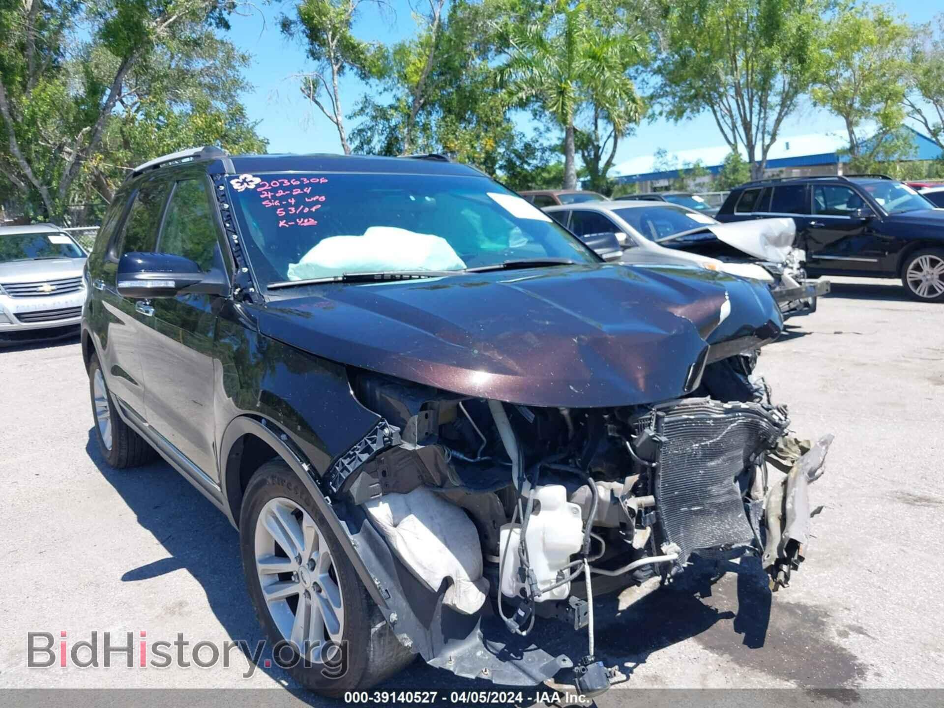 Photo 1FM5K7D89EGB40602 - FORD EXPLORER 2014