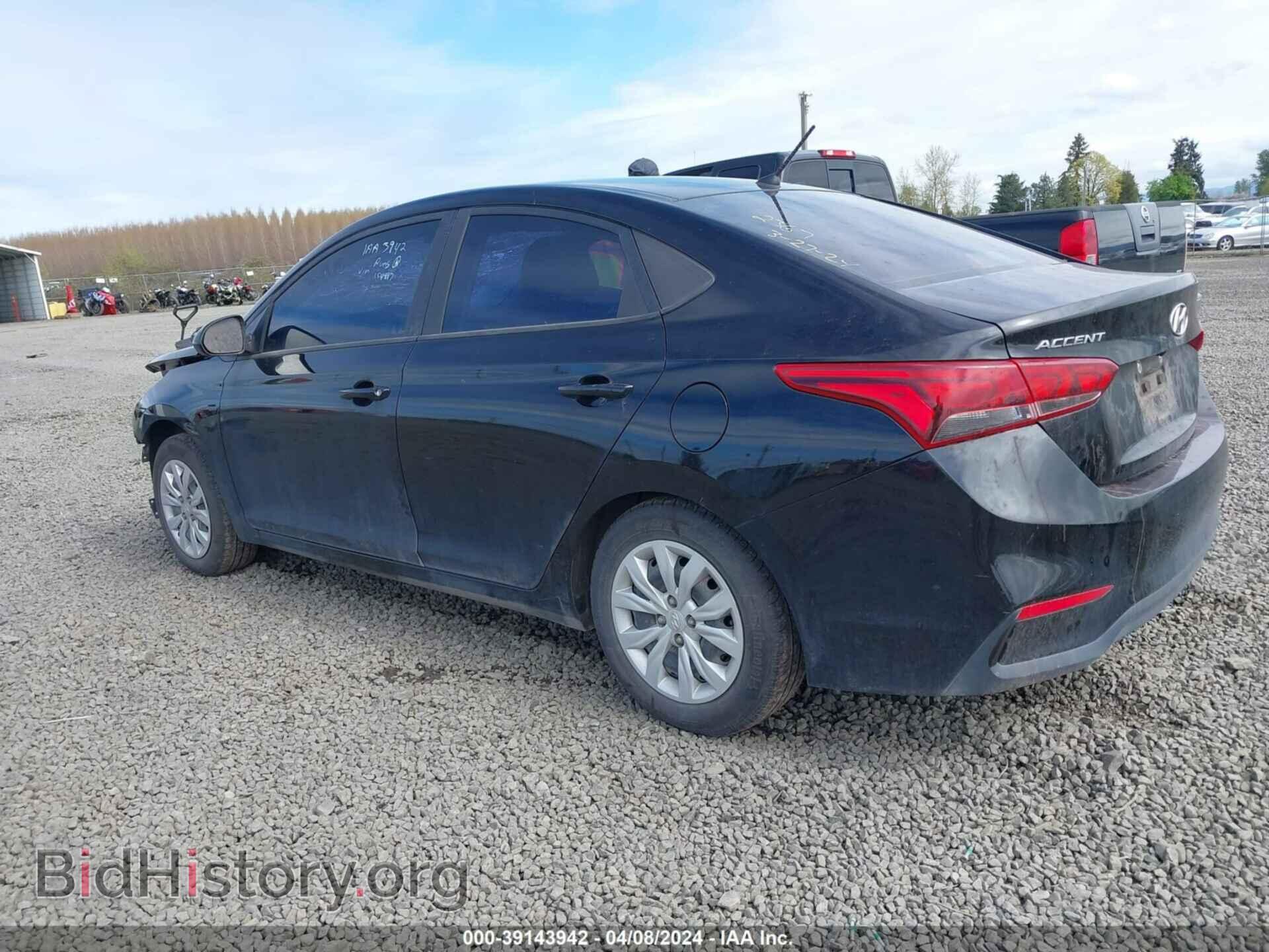 2022 HYUNDAI ACCENT - VIN: 3KPC24A60NE154997 - Фото 3