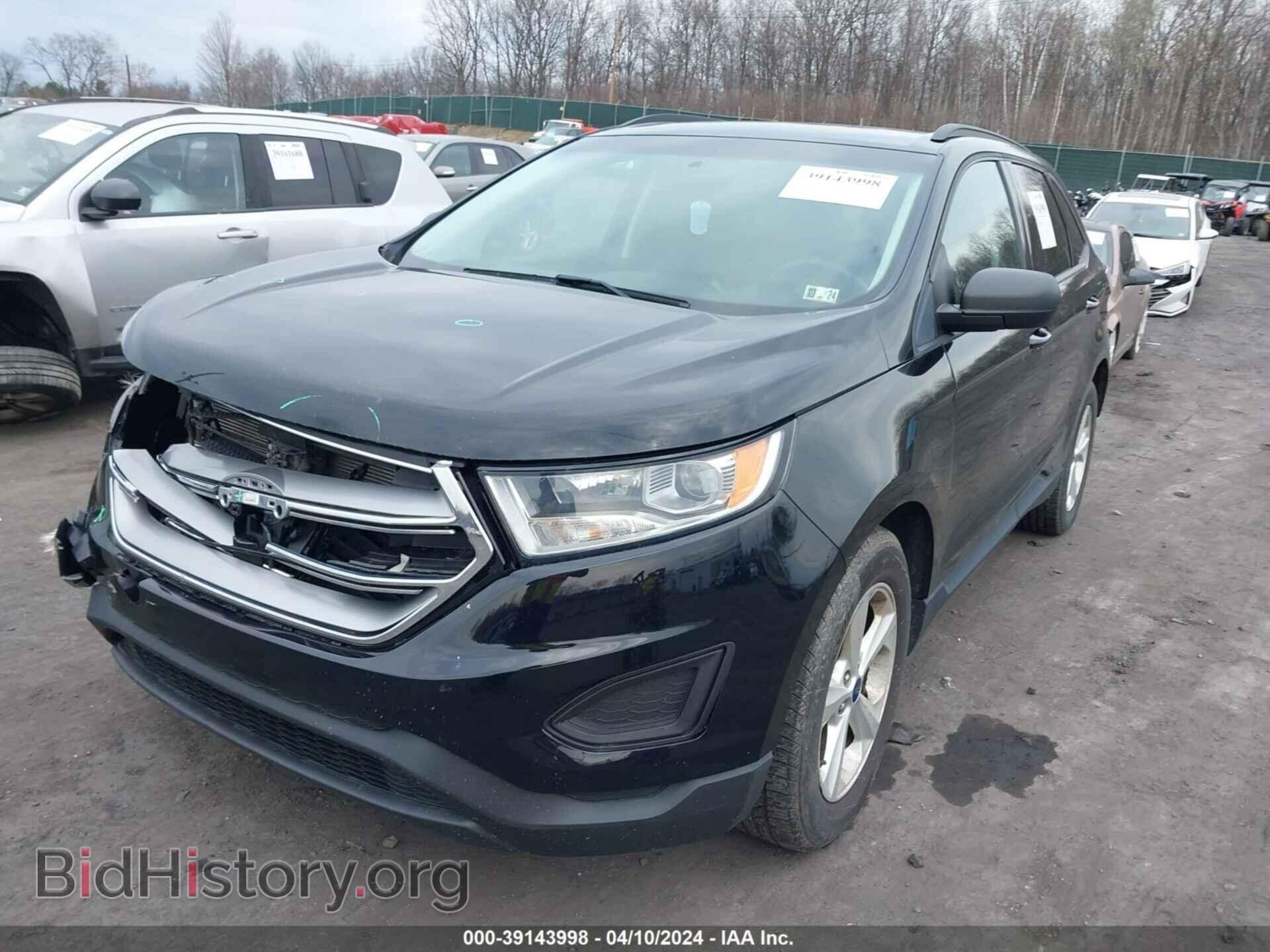 2016 FORD EDGE - VIN: 2FMPK4G91GBB77357 - Фото 2
