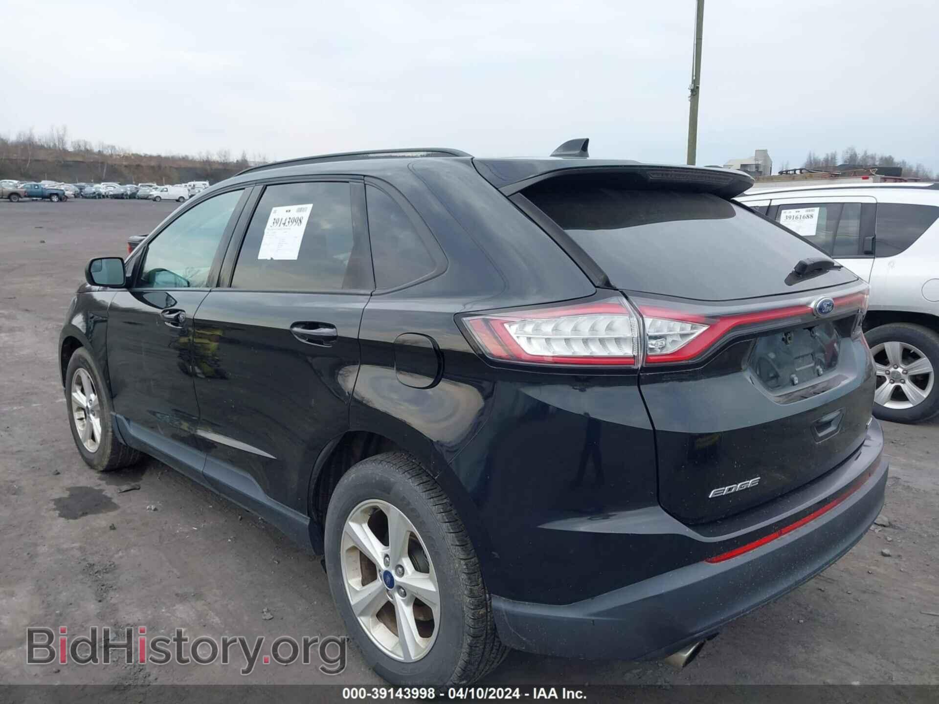 2016 FORD EDGE - VIN: 2FMPK4G91GBB77357 - Фото 3