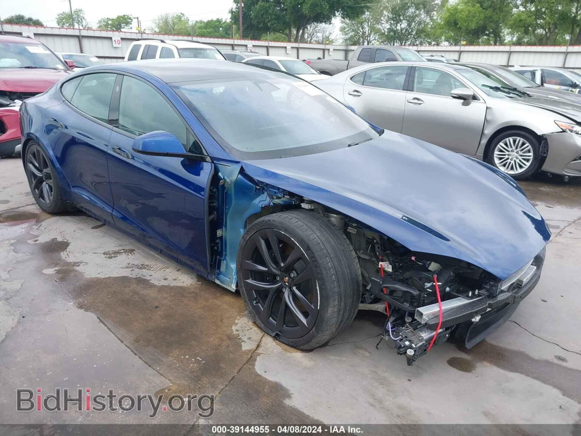Photo 5YJSA1E63MF439435 - TESLA MODEL S 2021