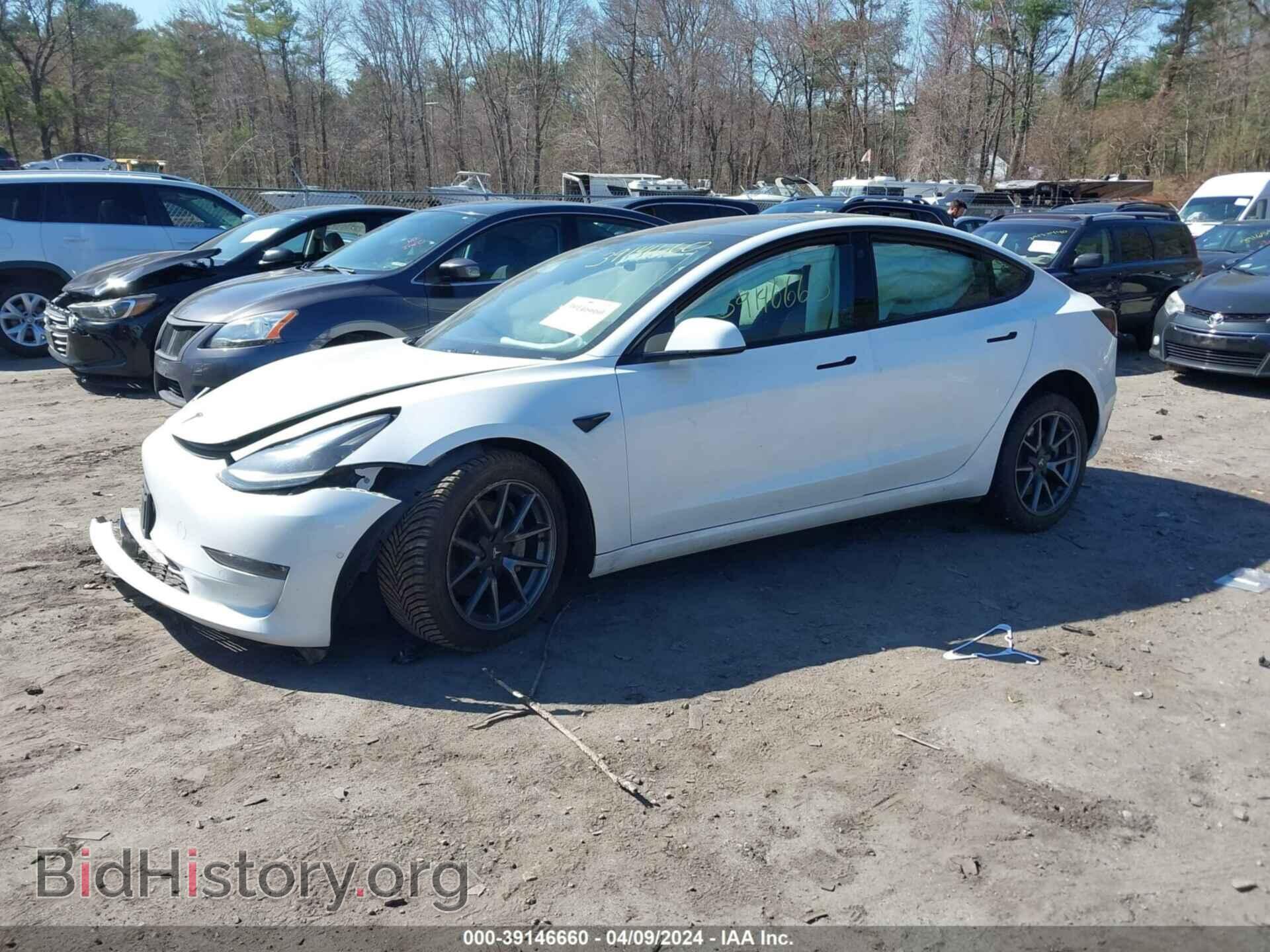 2022 TESLA MODEL 3 - VIN: 5YJ3E1EB6NF112048 - Фото 2