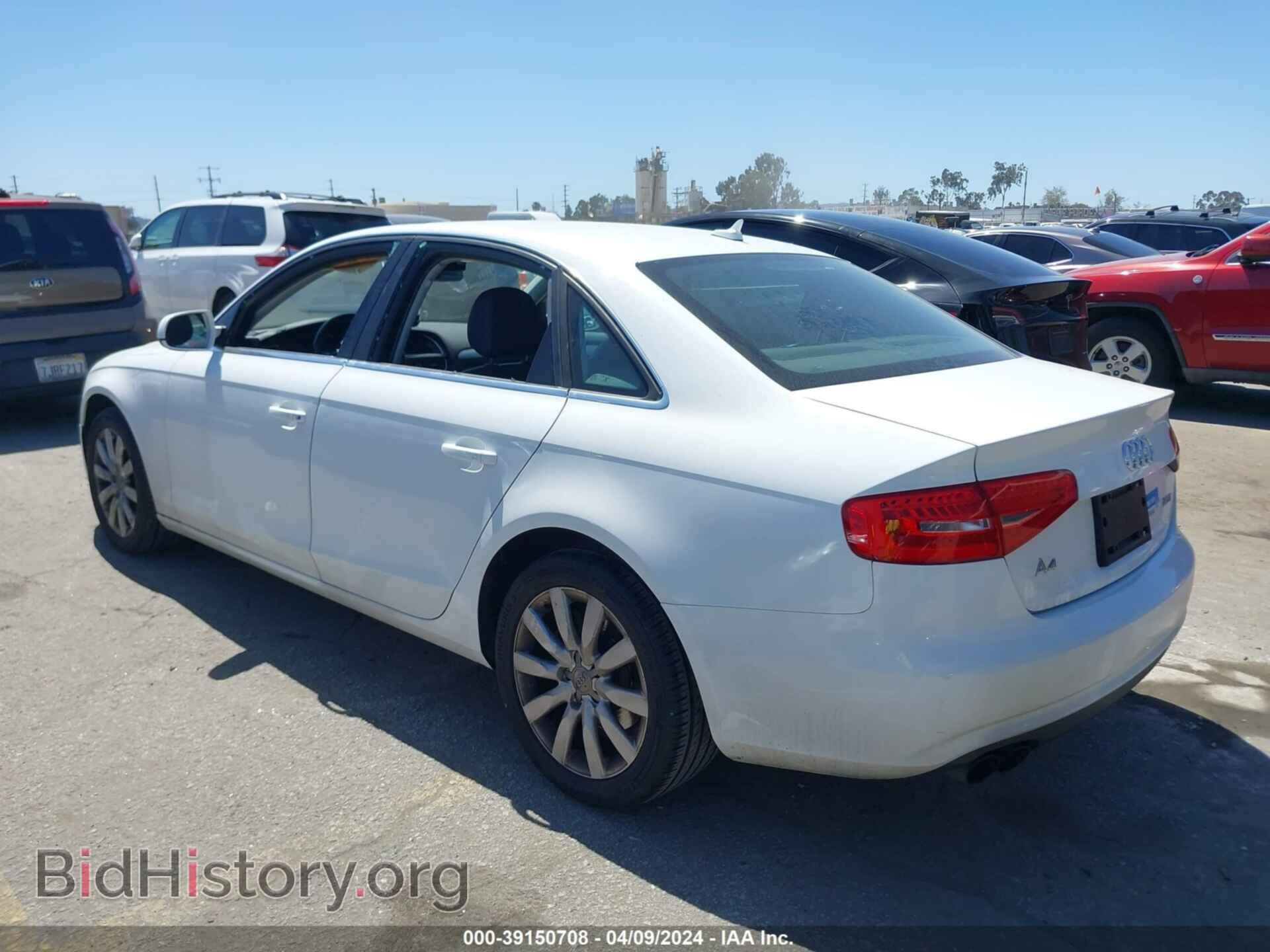 2013 AUDI A4 - VIN: WAUAFAFL2DA056223 - Фото 3