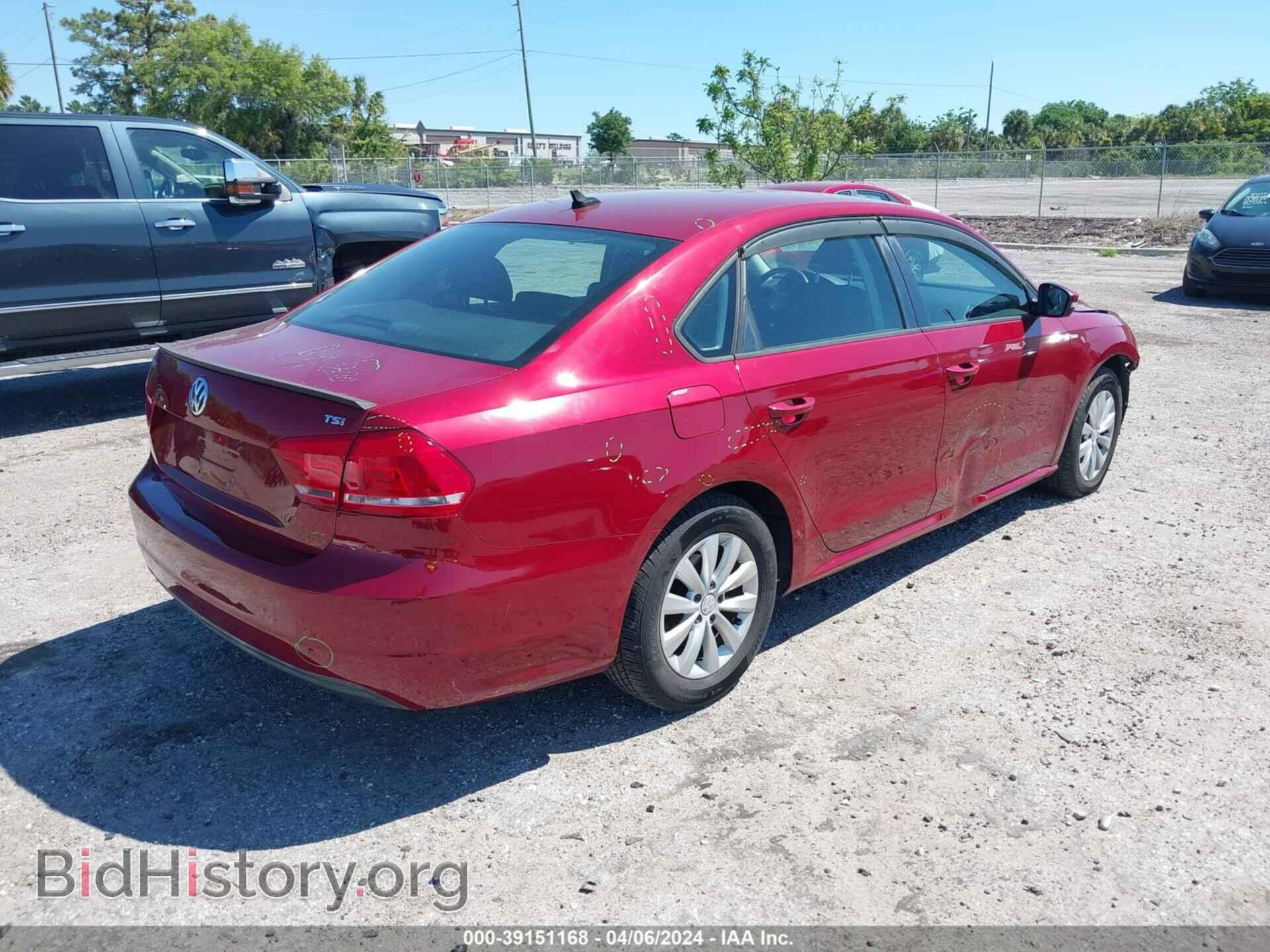 2015 VOLKSWAGEN PASSAT - VIN: 1VWAT7A32FC032207 - Фото 4