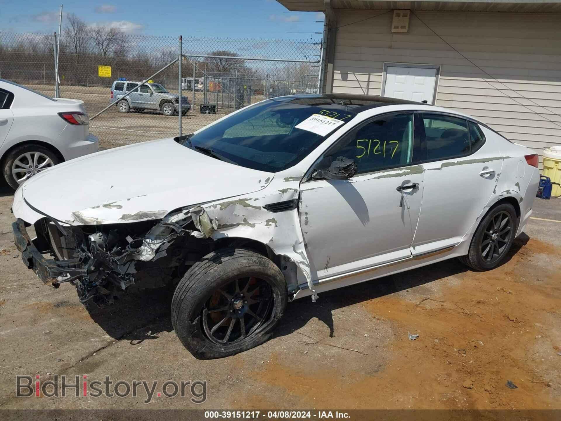 2013 KIA OPTIMA - VIN: 5XXGR4A63DG210224 - Фото 2