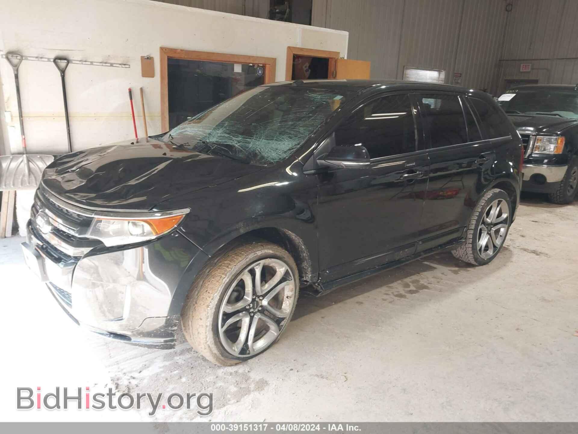 2013 FORD EDGE - VIN: 2FMDK4AK3DBC10384 - Фото 2