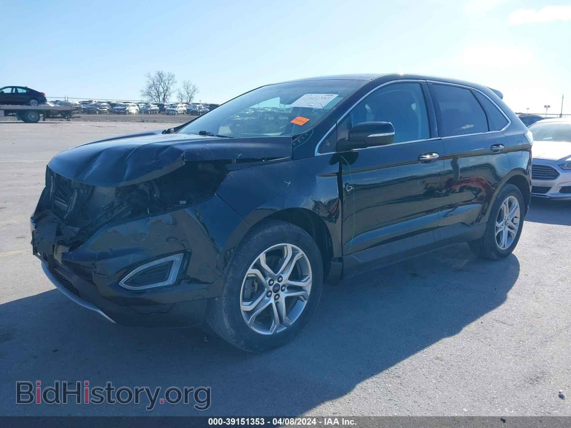 2017 FORD EDGE - VIN: 2FMPK4K99HBB28349 - Фото 2