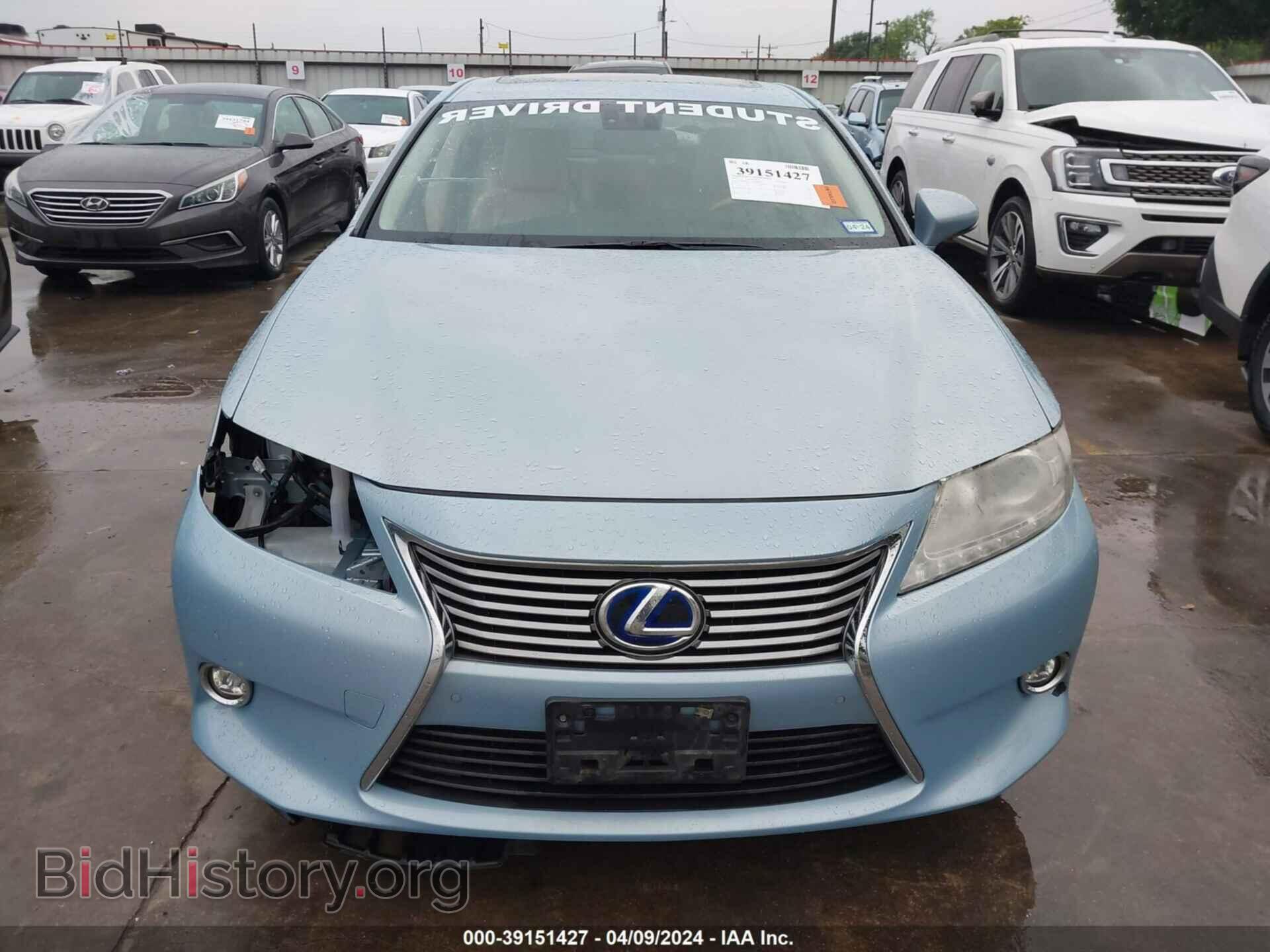 2013 LEXUS ES 300H - VIN: JTHBW1GG5D2036999 - Фото 13