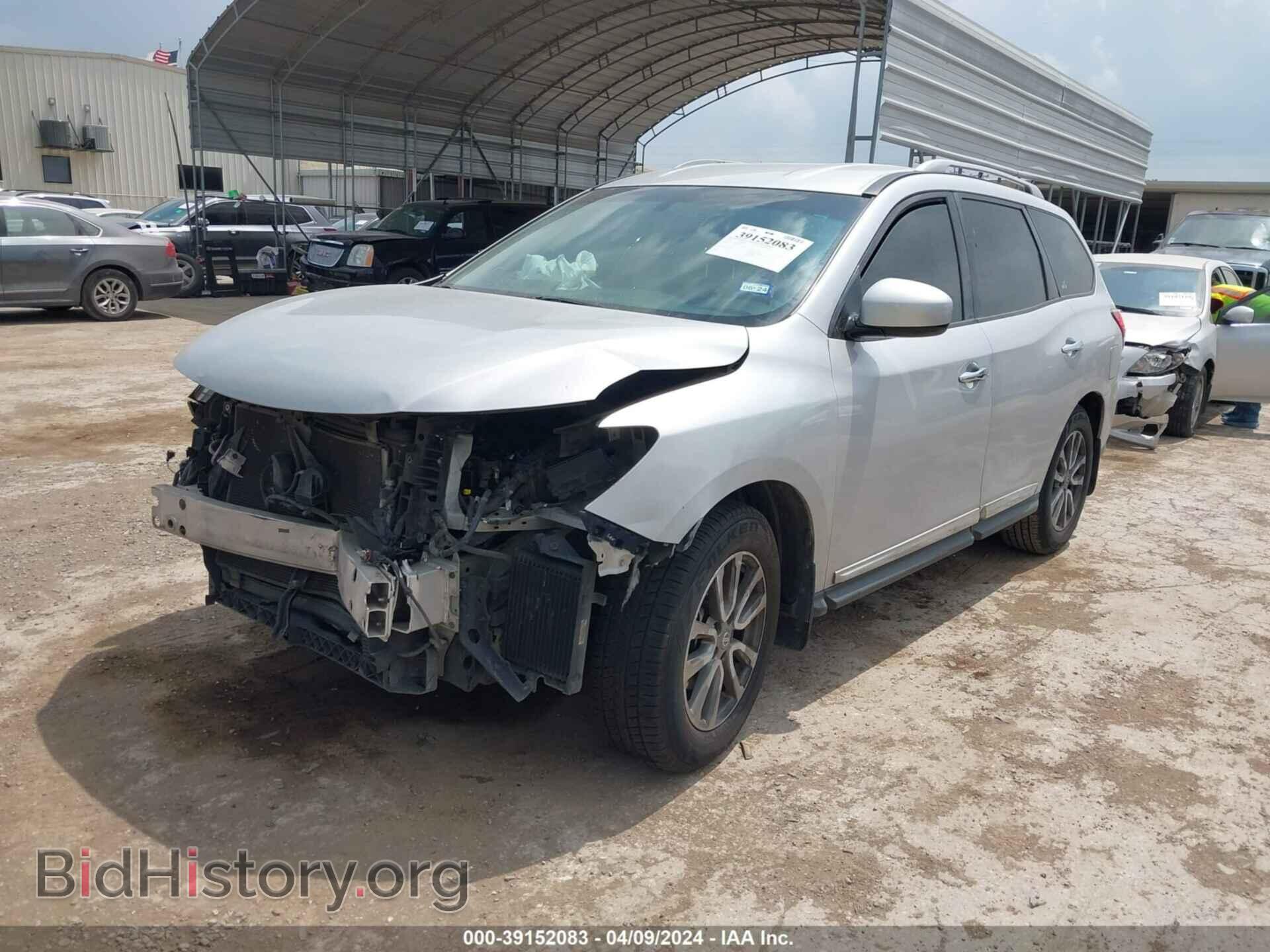 2014 NISSAN PATHFINDER - VIN: 5N1AR2MN0EC633367 - Фото 2