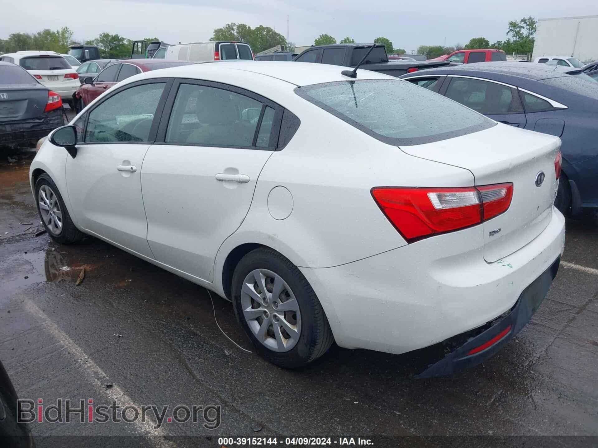 2013 KIA RIO - VIN: KNADN4A33D6103108 - Фото 3