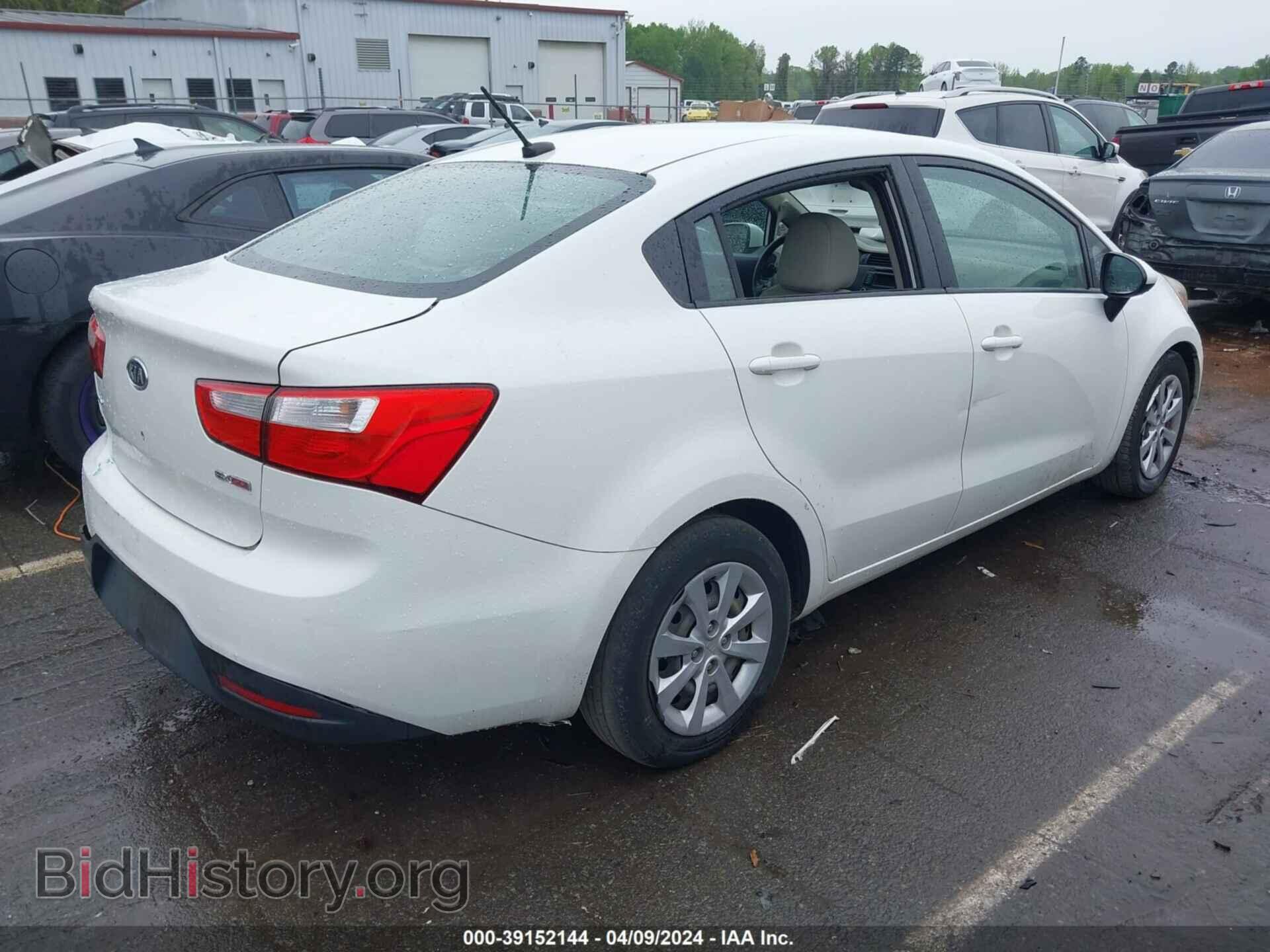 2013 KIA RIO - VIN: KNADN4A33D6103108 - Фото 4