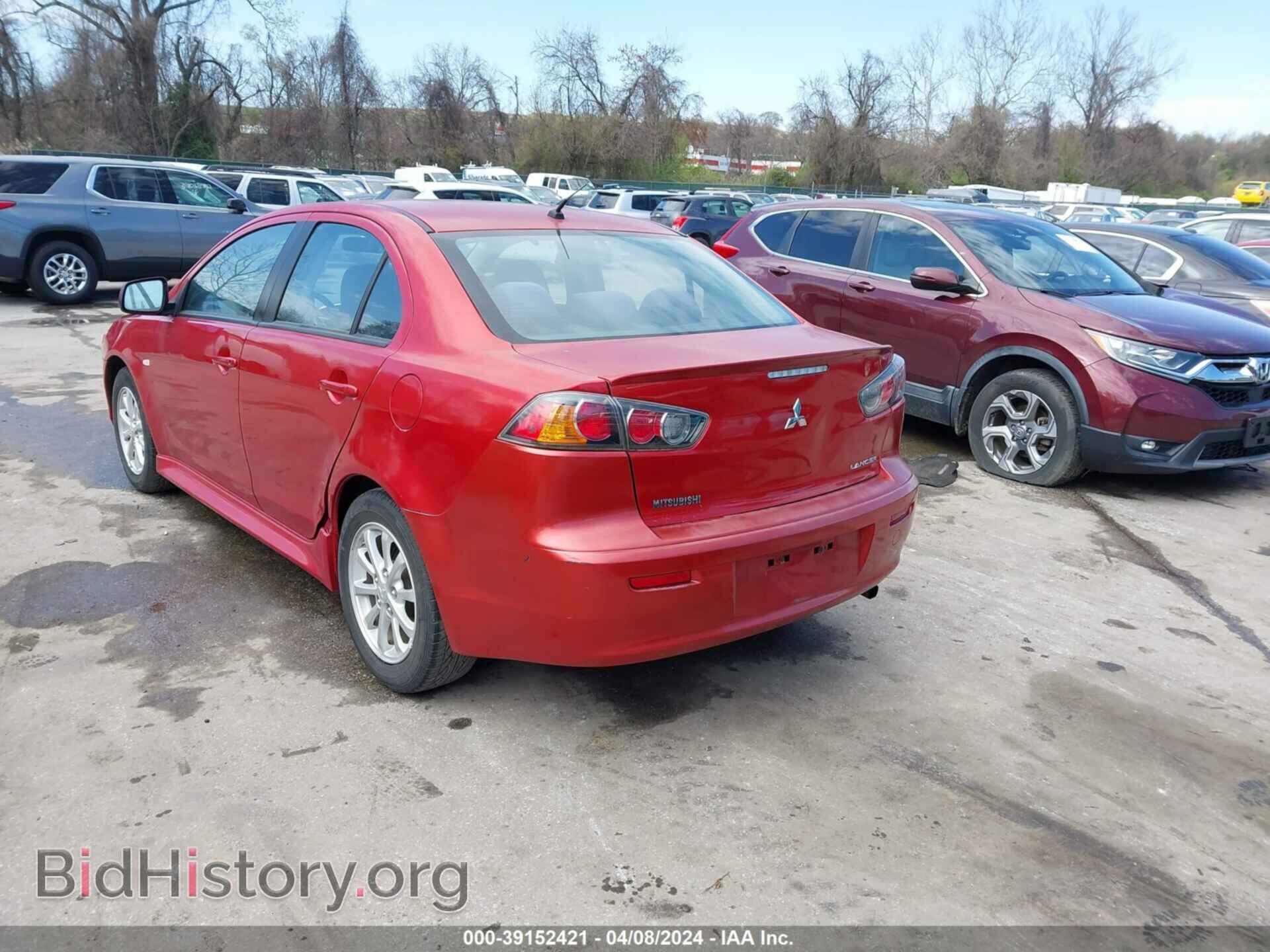 2014 MITSUBISHI LANCER - VIN: JA32U2FU5EU002926 - Фото 3