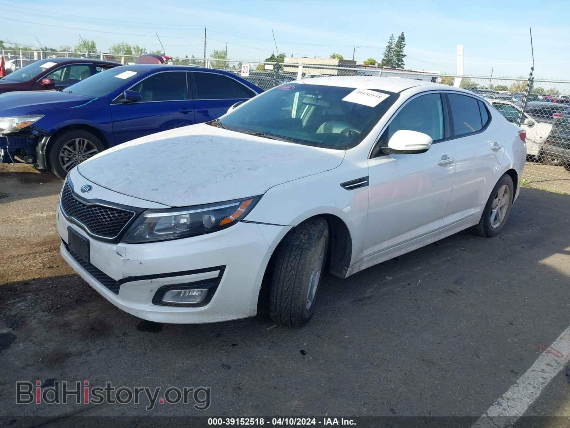 2015 KIA OPTIMA - VIN: KNAGM4A79F5530966 - Photo 2