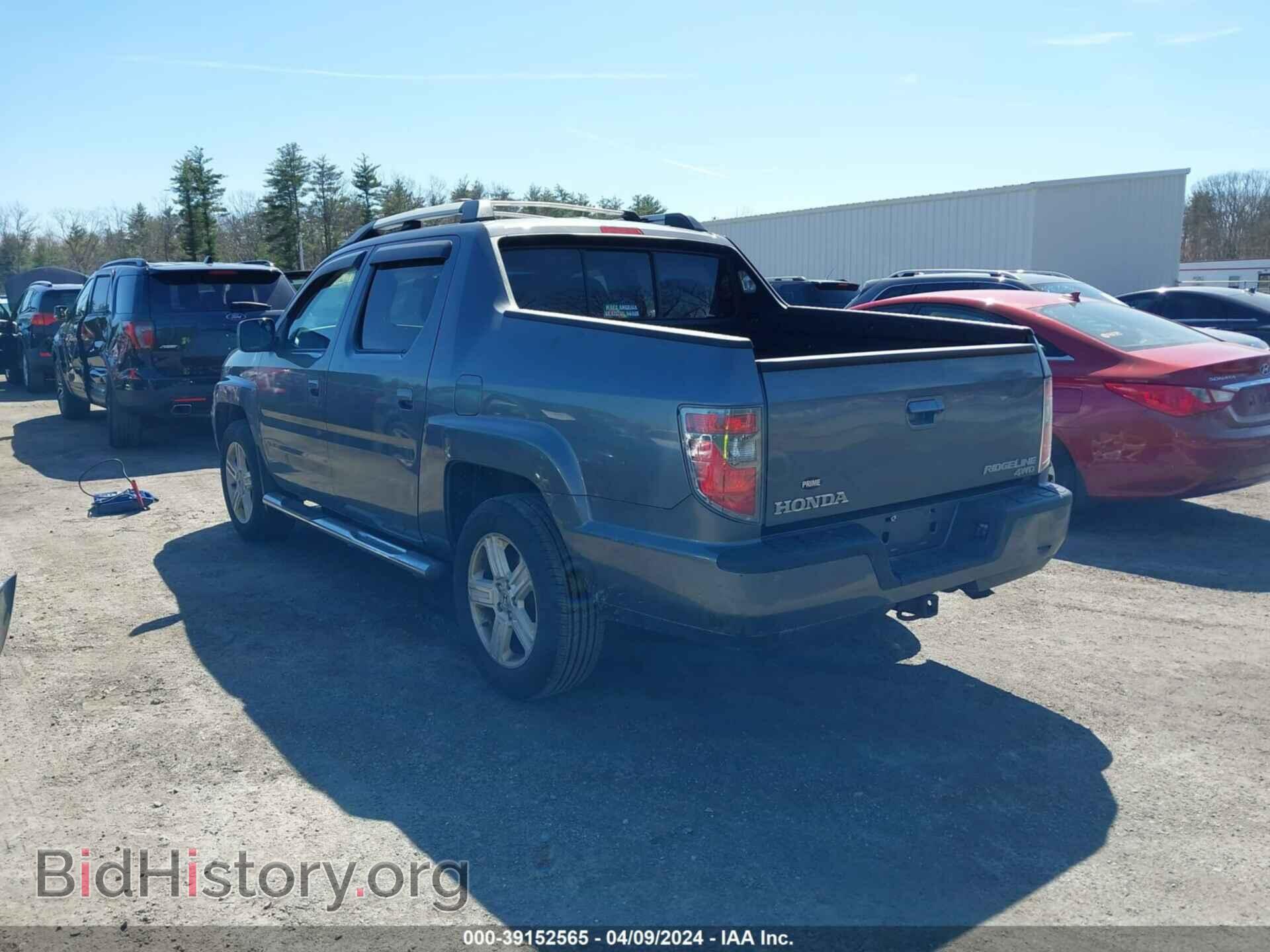 2012 HONDA RIDGELINE - VIN: 5FPYK1F5XCB454145 - Фото 3
